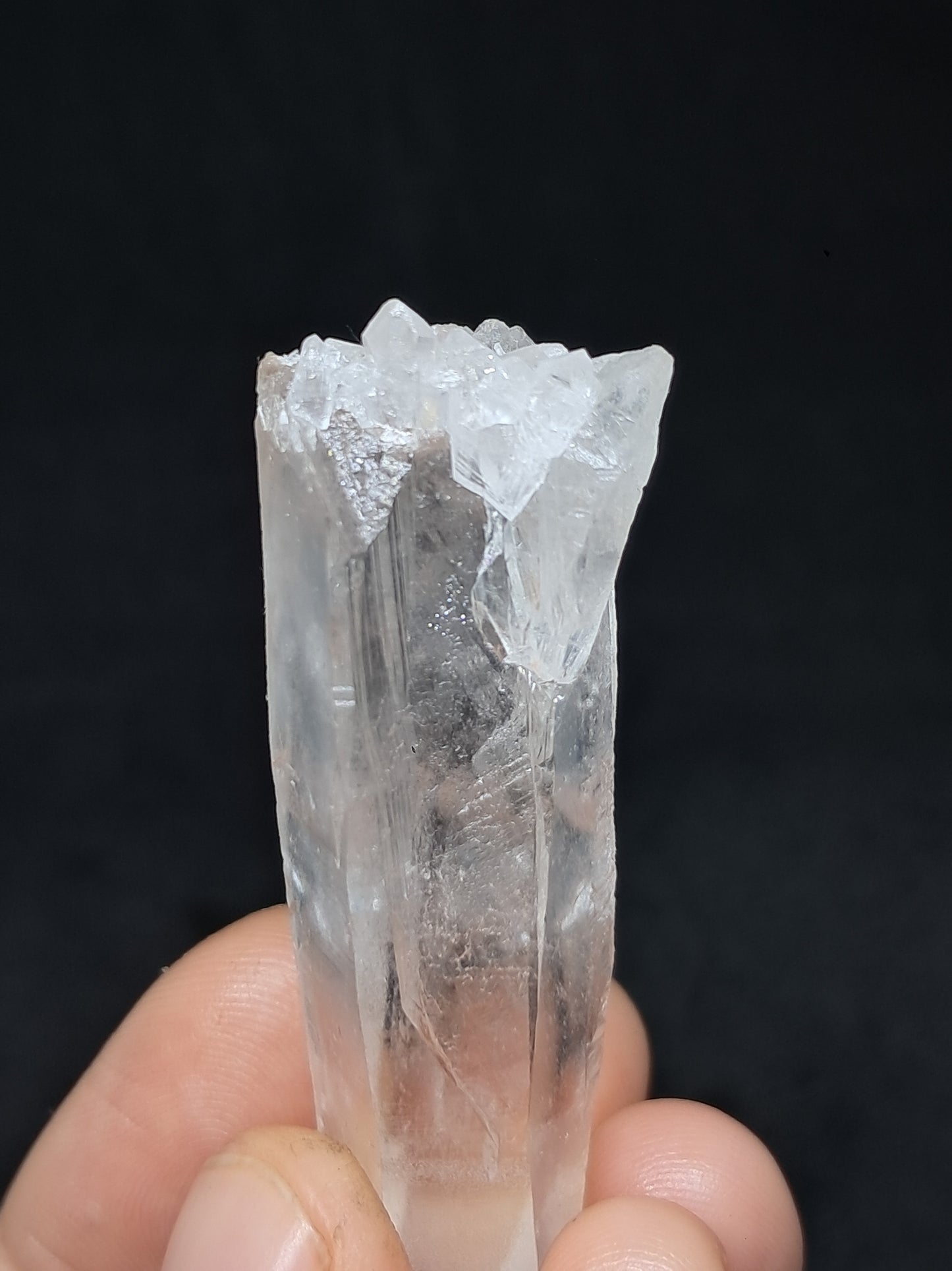 Himalayan Quartz Self-Healed Point | Natural Crystal | Mineral Specimen #CH65