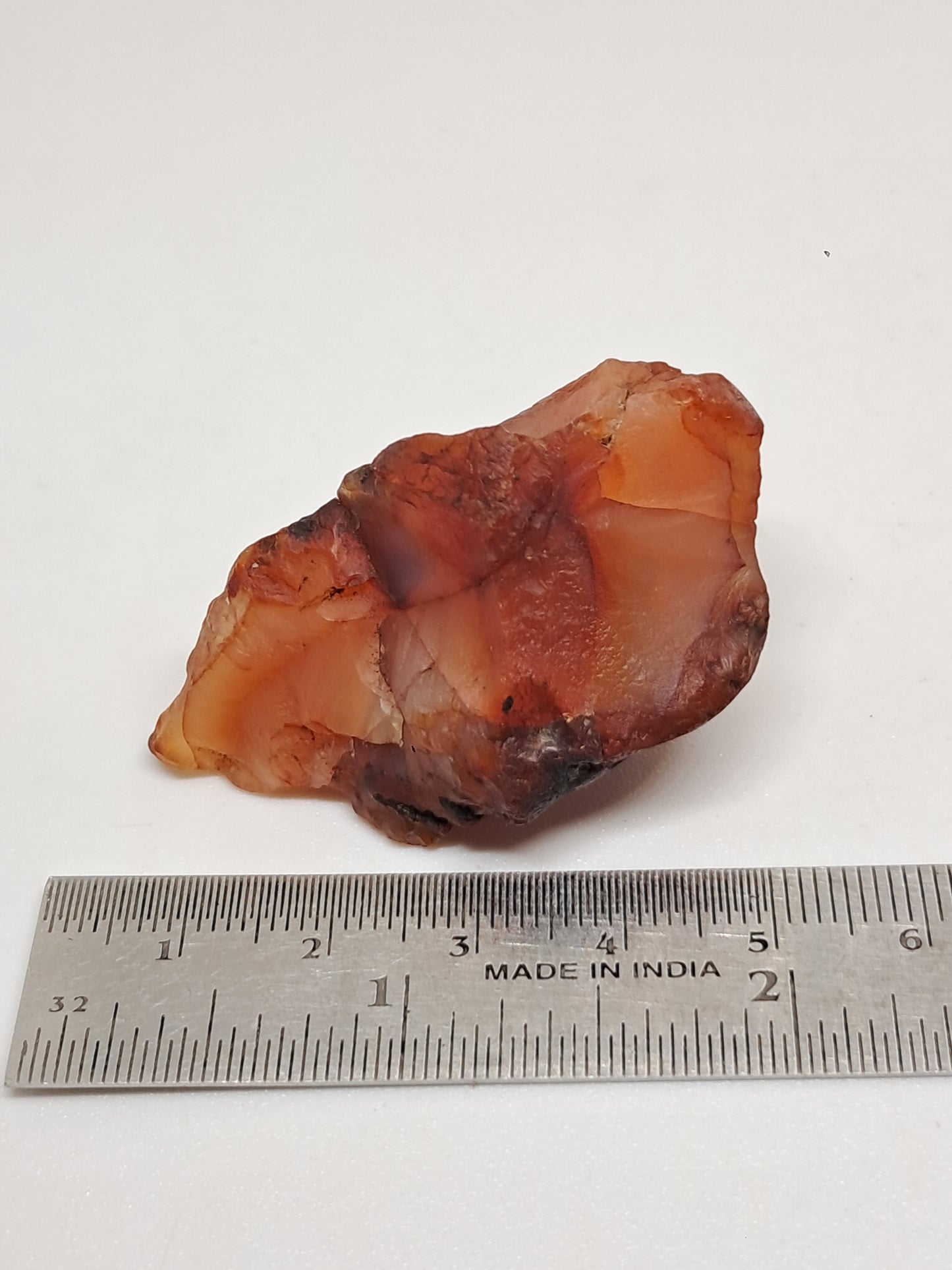 Rough Carnelian (India) Raw Stone | Natural Crystal | Mineral Specimen #CRN12