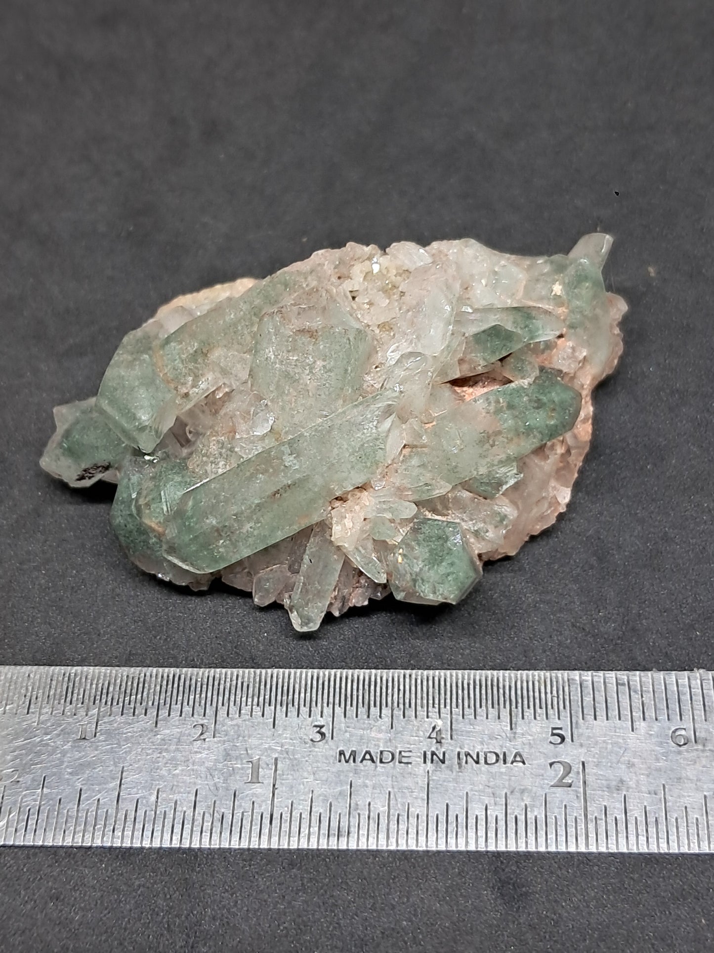 Chlorite Phantom Cluster (Kullu) Natural Crystal | Garden Chamanic Quartz #CQ79