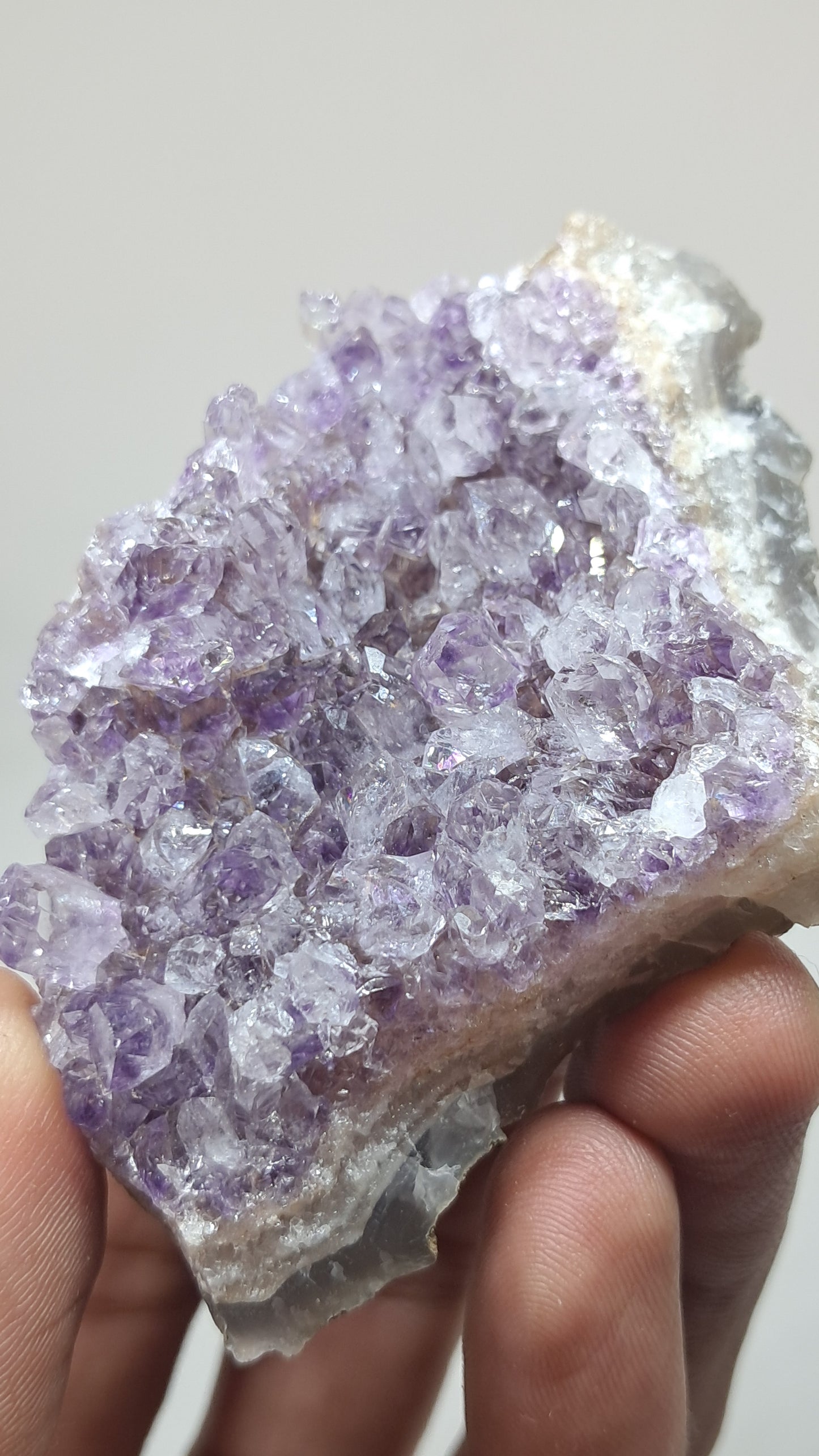 Amatista Morada Profunda (Brasil) | Drusa Natural | Hermoso Brillo #AMB2