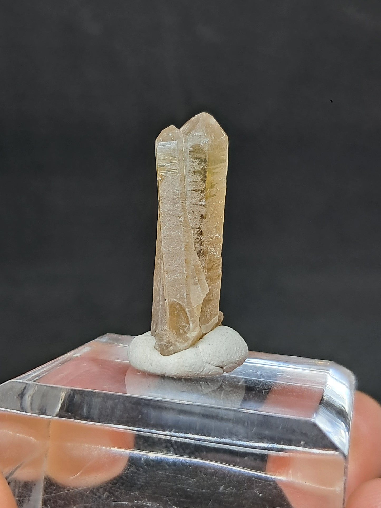 Natural Citrine Point (Karur) | Natural Crystal | Mineral Specimen #CTN40