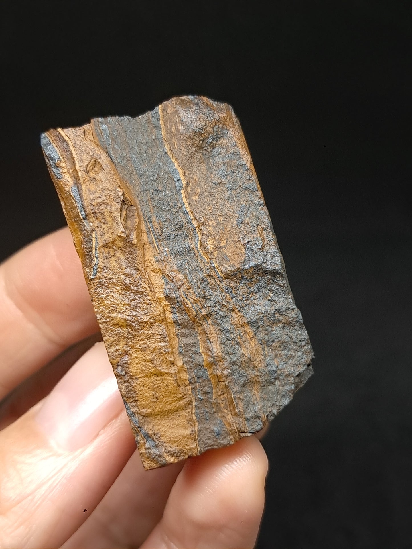 Rough Tiger's Eye (India) Natural Stone #TE1