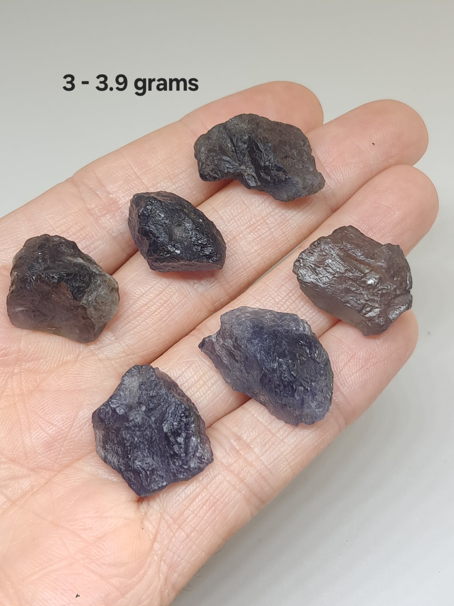 Rough Iolite (Karur)*Different Sizes* Gem Quality Cordierite | Excelent Pleochroism | Natural Stone | Mineral Specimen #IO9