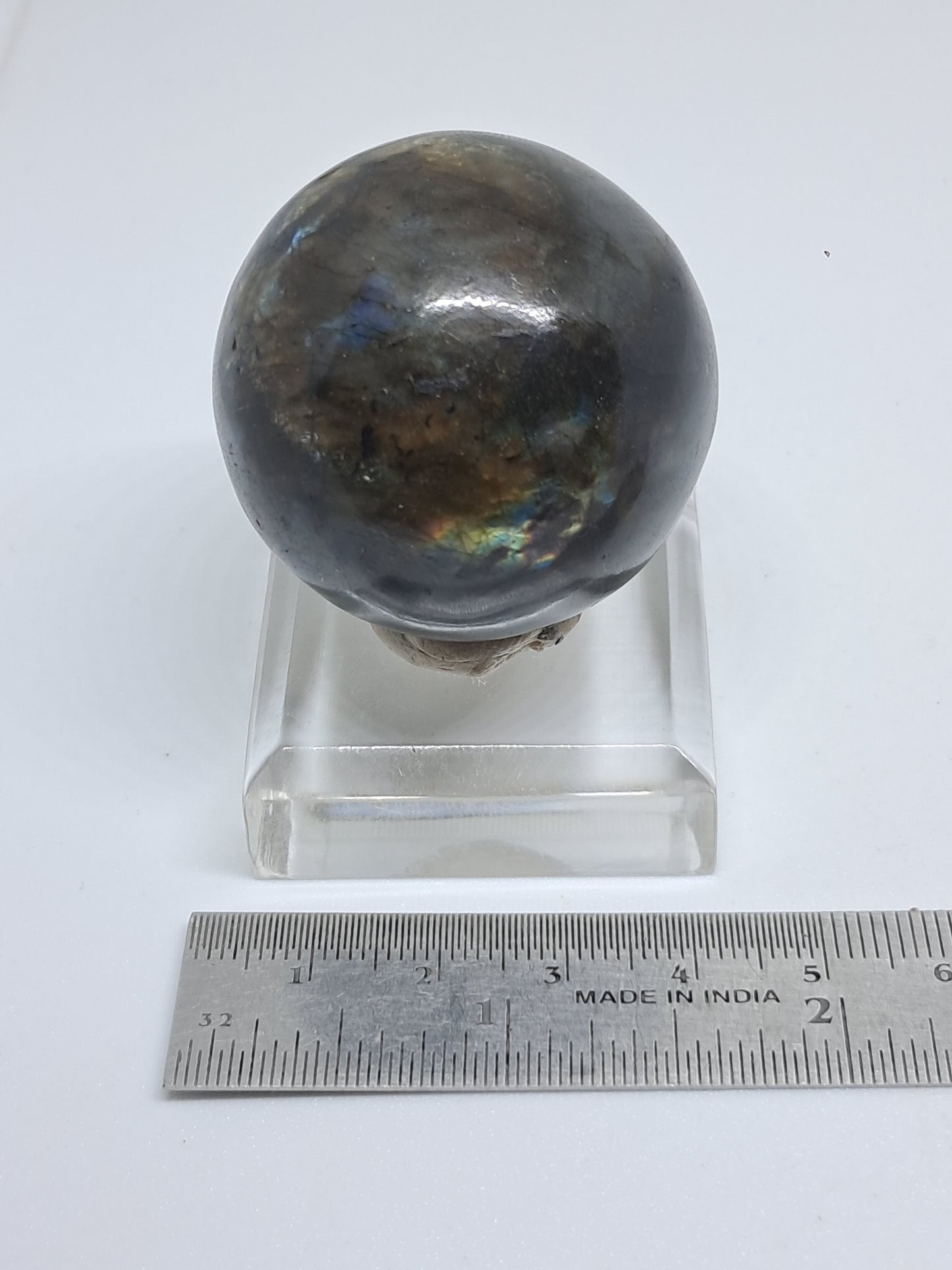 Labradorite Sphere (Madagascar) | Strong Flash | Polished Stone #LB11