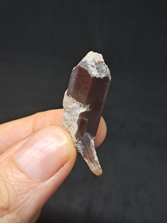 Cristal de topacio natural (México), piedra preciosa rara | Ejemplar mineral n.° TPZ19