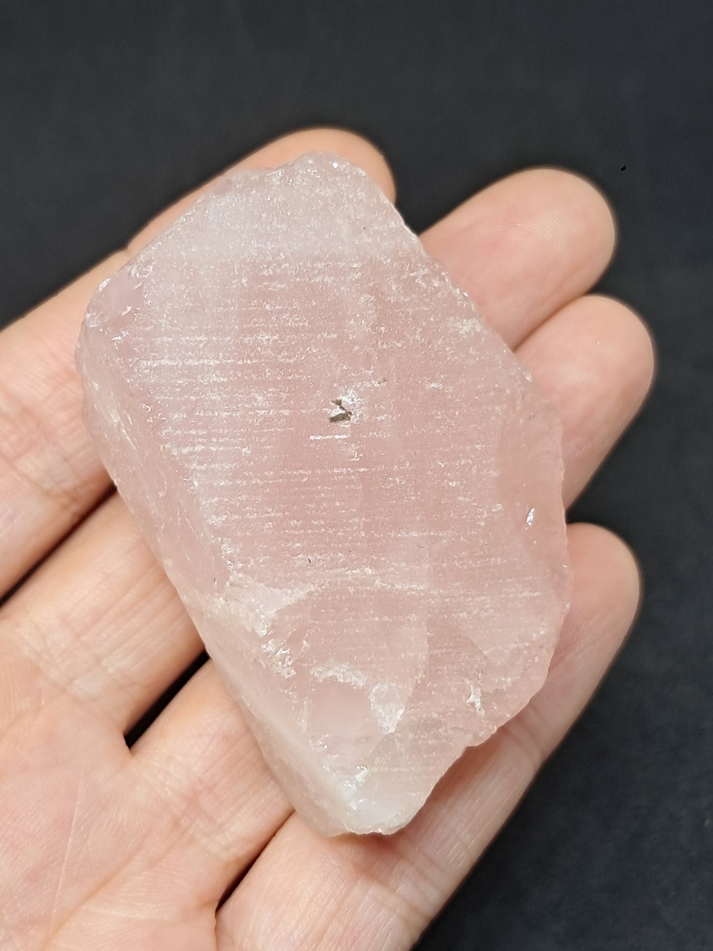 Rose Quartz (Rajasthan) Rough Stone | Natural Gemstone #RQ6