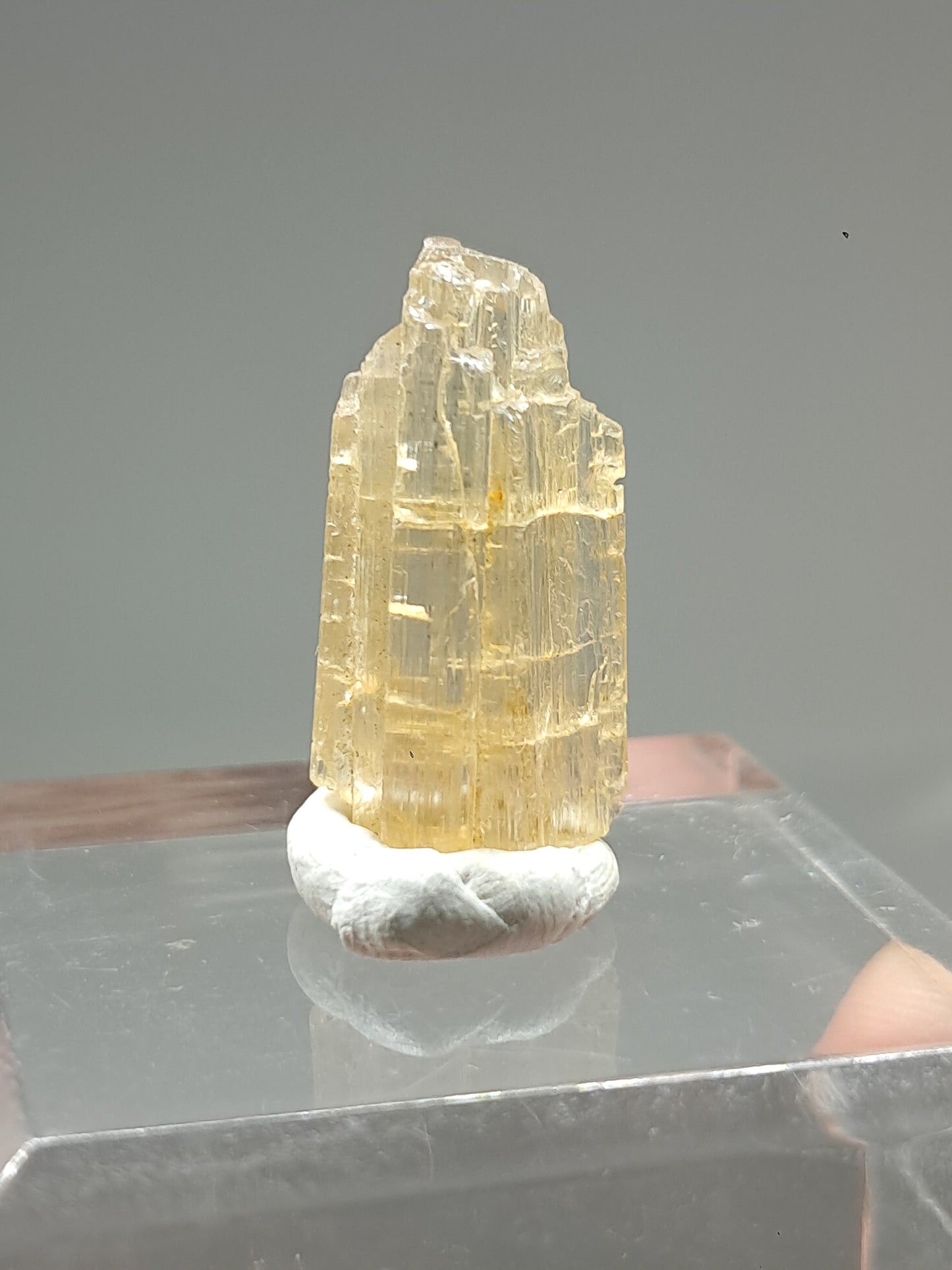 Fluorescent Scapolite Crystal (Karur) UV Reactive | Natural Stone | Mineral Specimen #SCP12