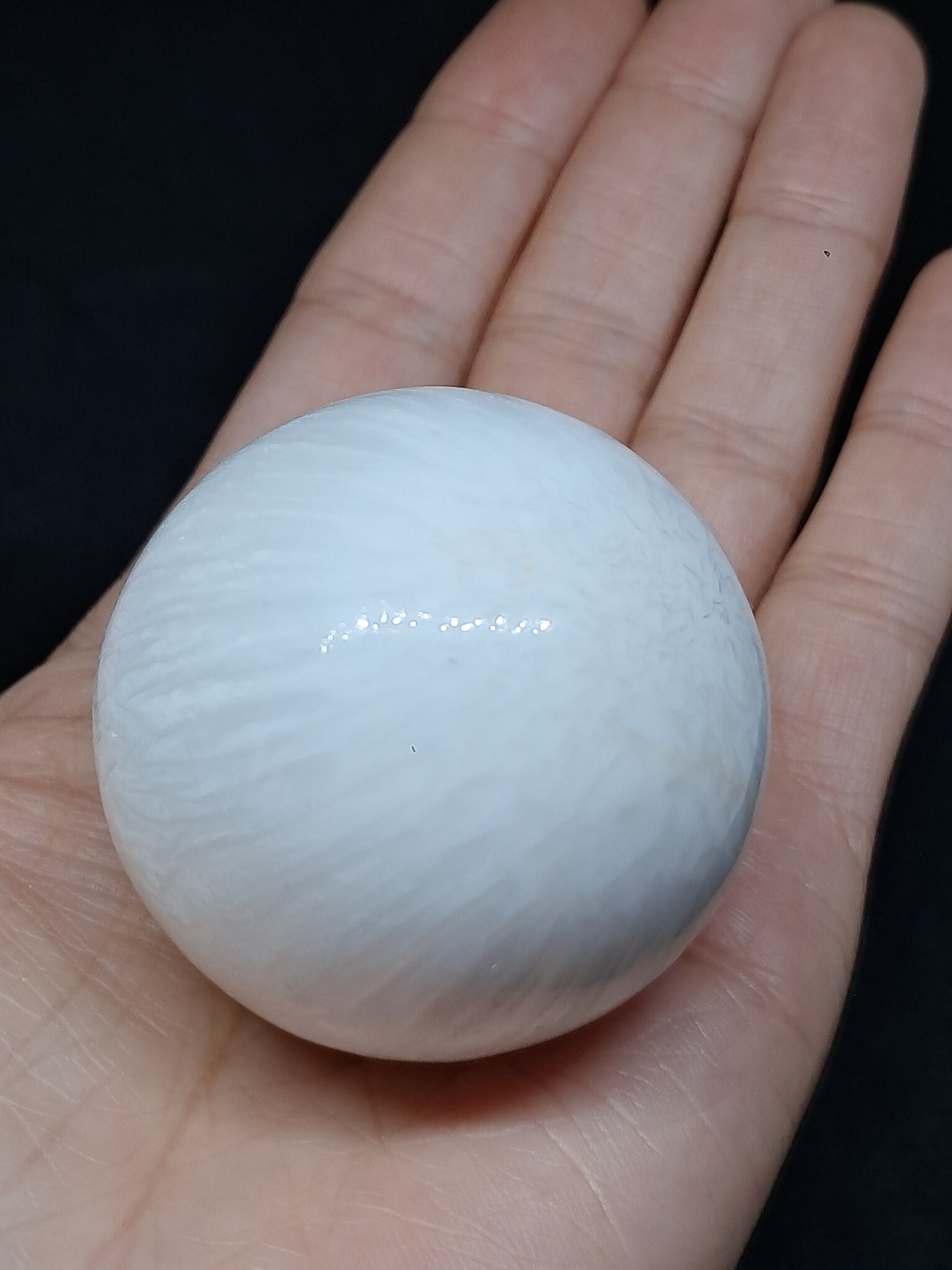 Scolecite Sphere | Polished Natural Stone | Good Quality