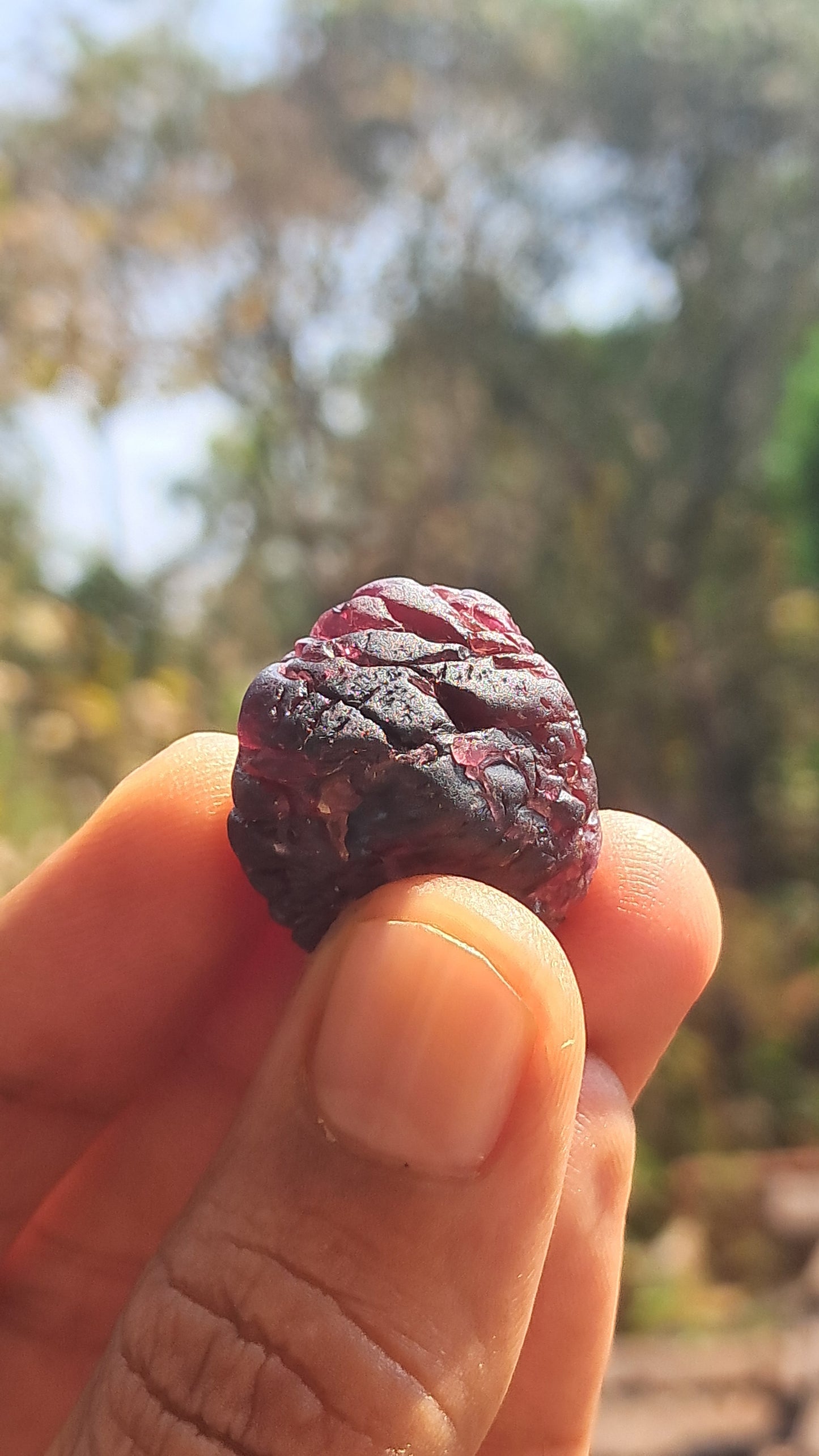 Red Garnet (Karur) | River worn | Natural Stone #RG1