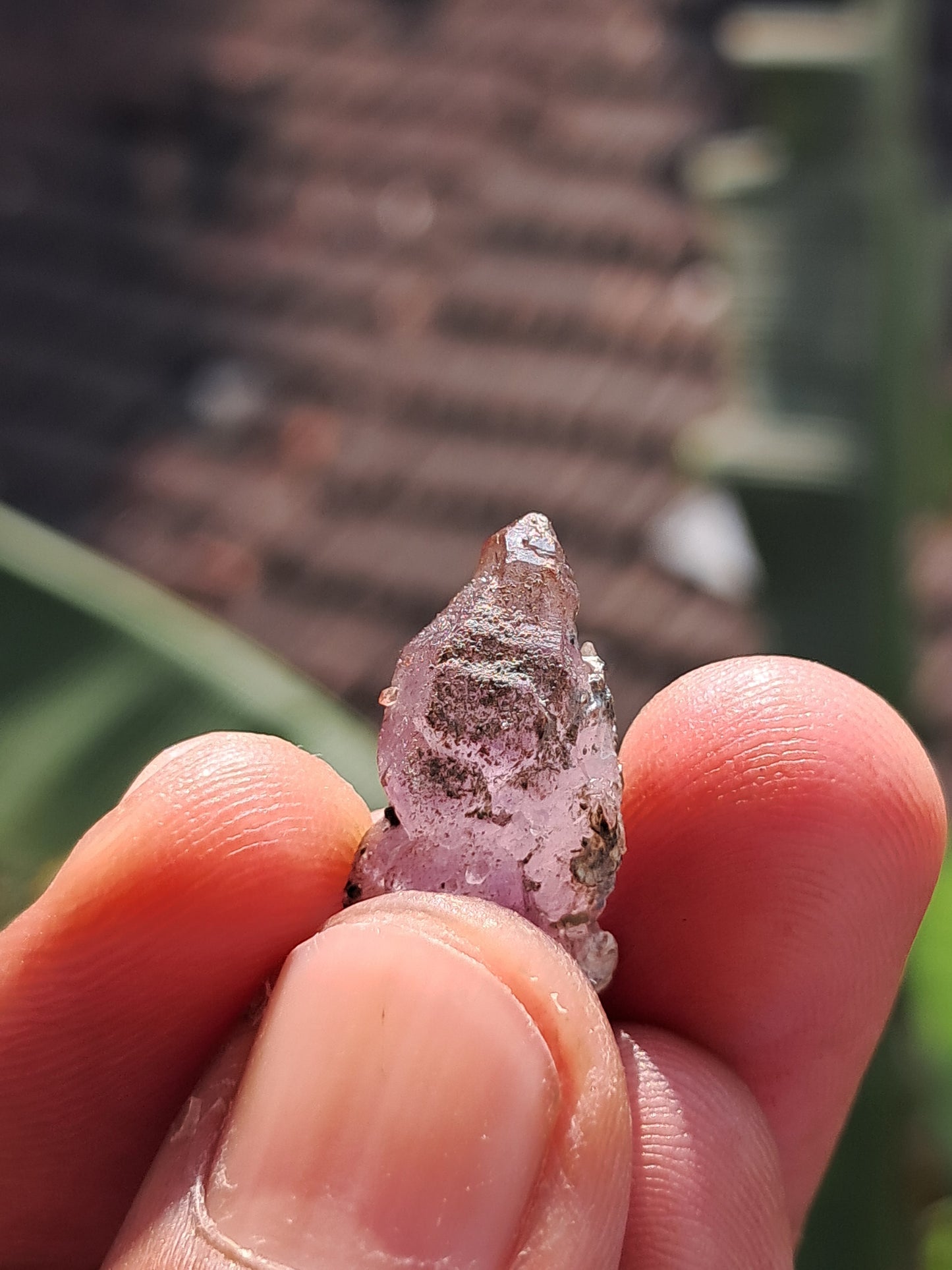 Super Seven Amethyst Reverse Scepter from Karur | Natural Formation| Mineral Specimen #KA179