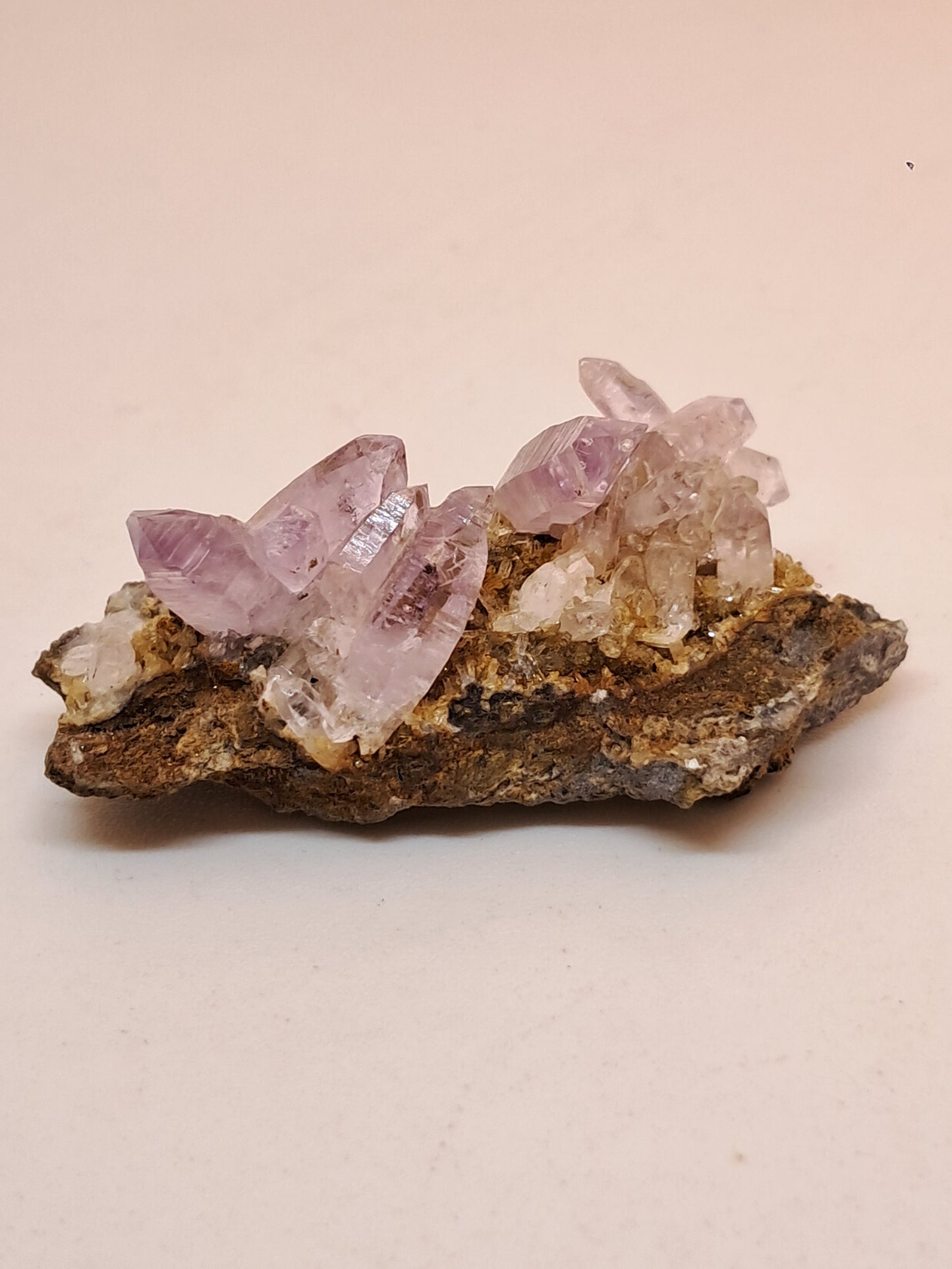 Veracruz Amethyst Crystals on Matrix (Mexico) | Natural Cluster | Mineral Specimen #VA20