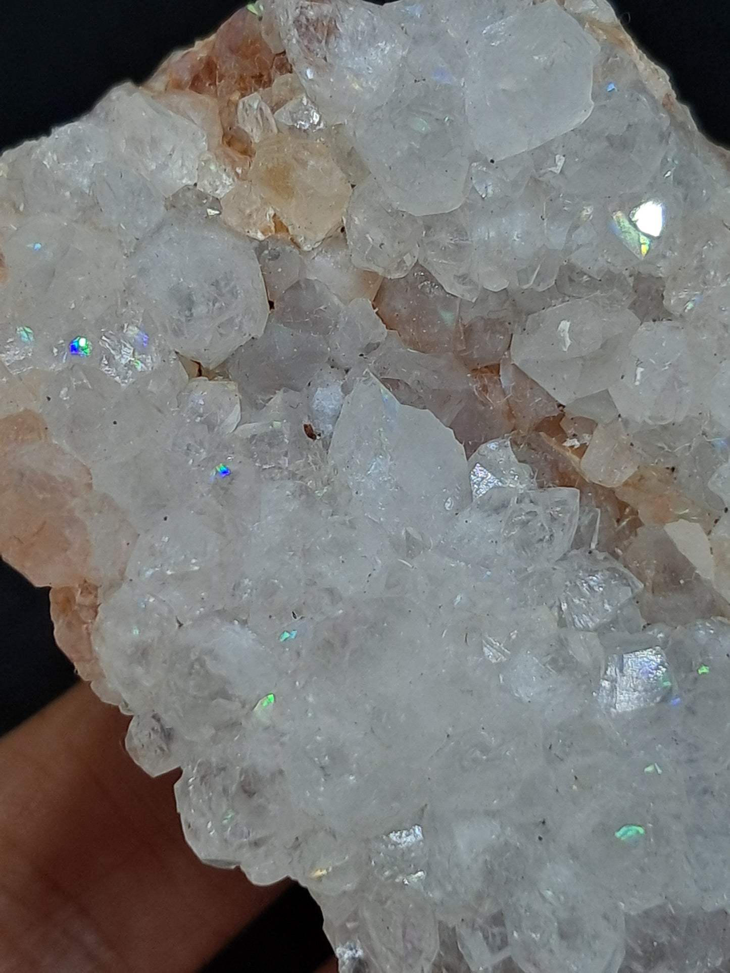 Iris Quartz (Aurangabad)| Anandalite | High Iridiscence | Natural Crystal #AQ40