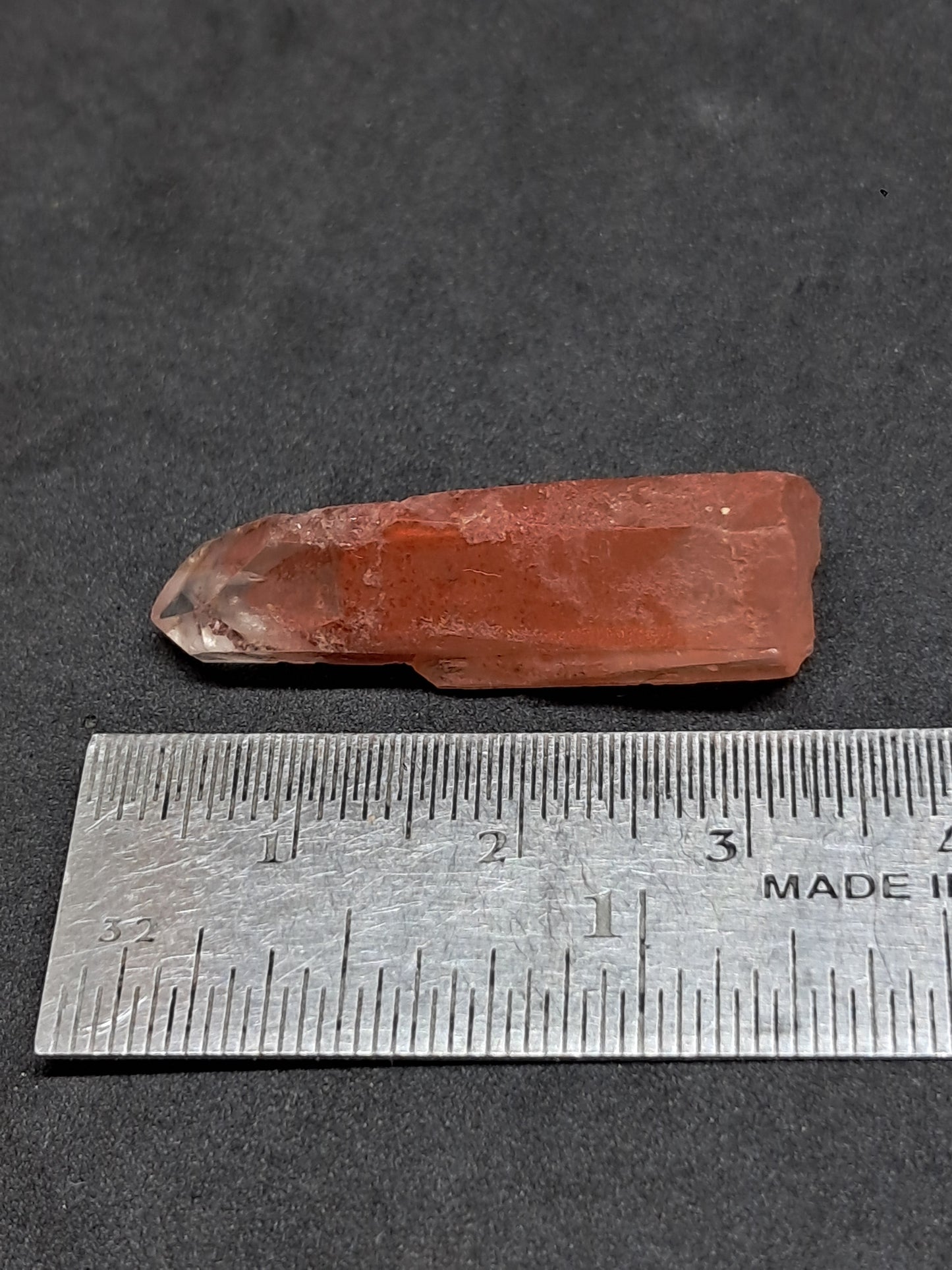 Hematite Phantom Quartz (Telangana) | Natural Crystal | Mineral Specimen #HPQ59
