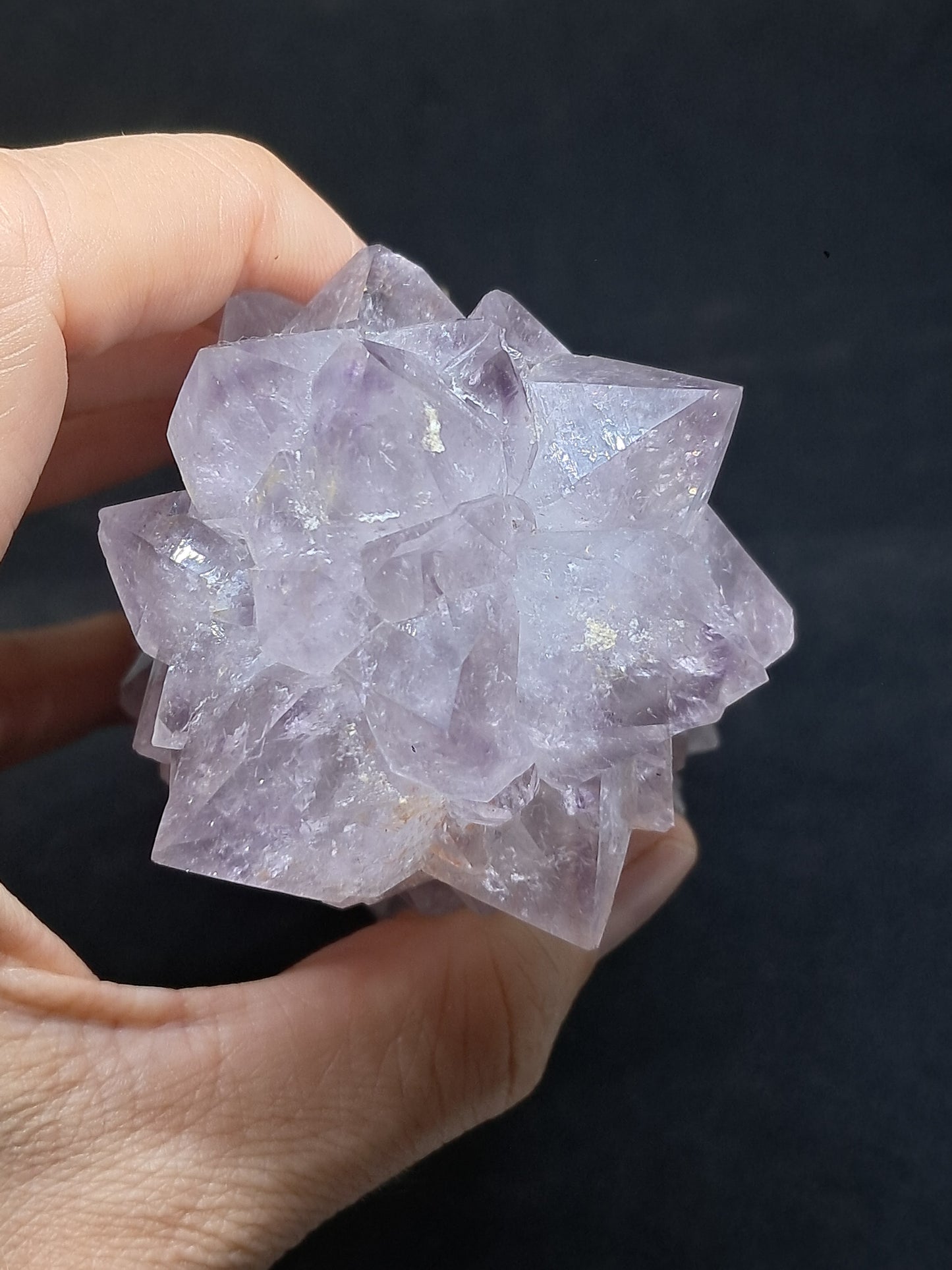 Smokey Amethyst Stalactite (Khadakwani) | Natural Crystal | Mineral Specimen #SA2
