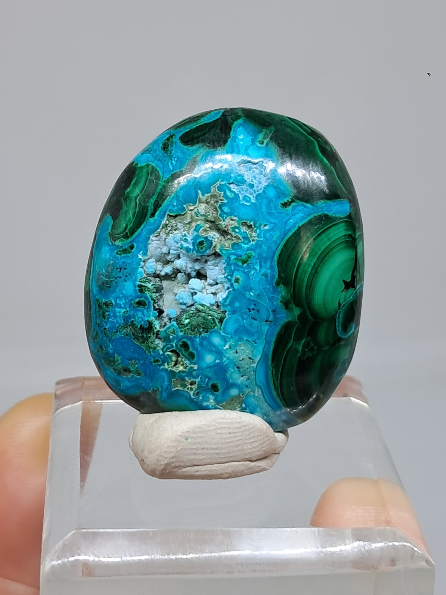Chrysocolla Malachite Free Form | Polished Natural Stone | Good Quality #CM26