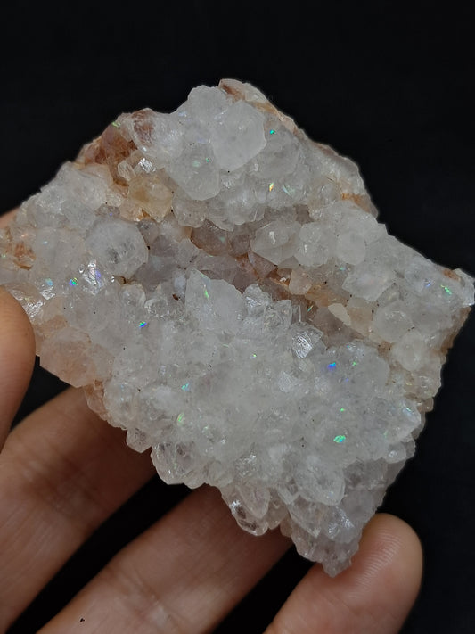 Iris Quartz (Aurangabad)| Anandalite | High Iridiscence | Natural Crystal #AQ40