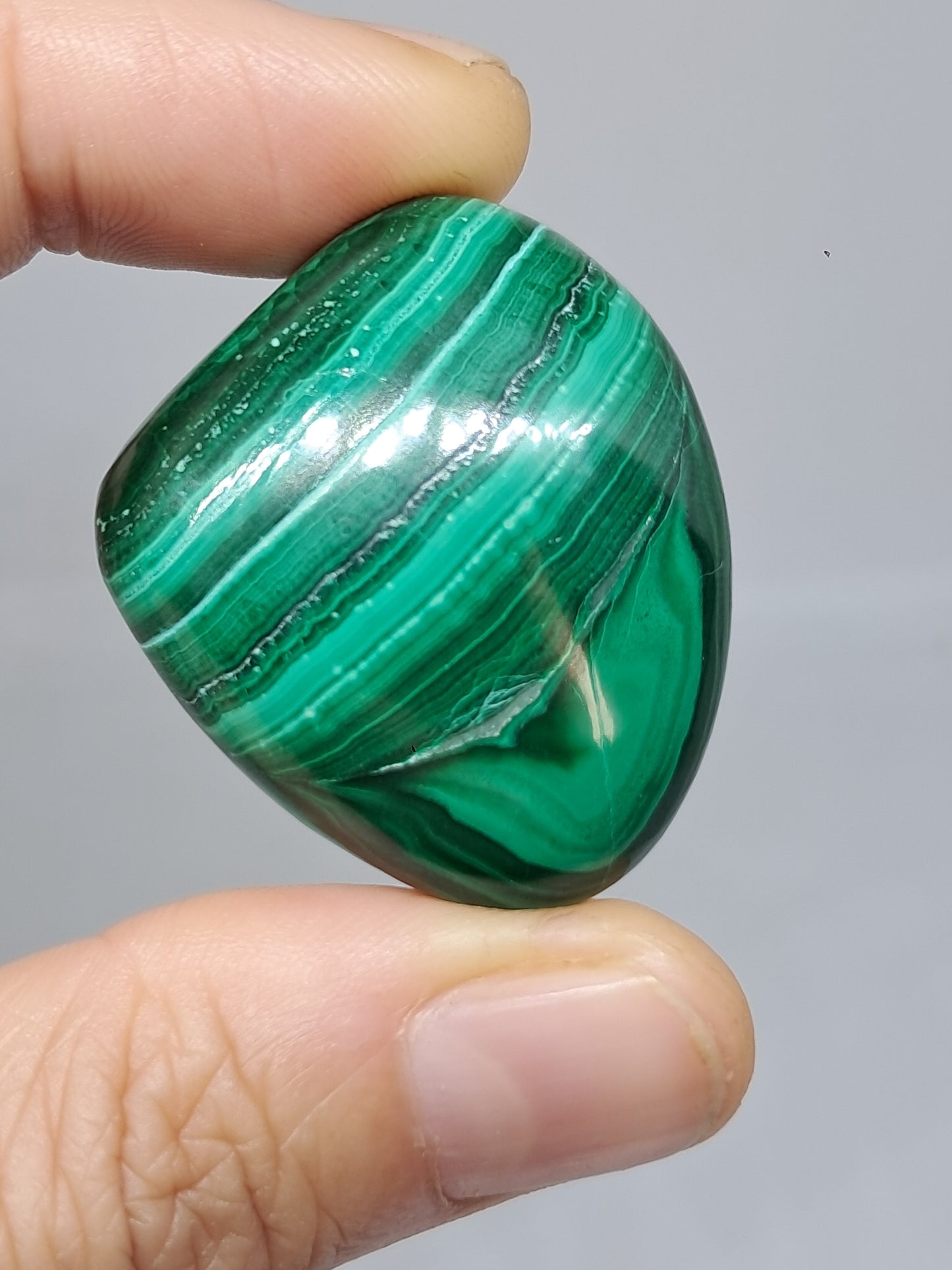 Chrysocolla Malachite Free Form | Polished Natural Stone | Good Quality Tumbled #CM24