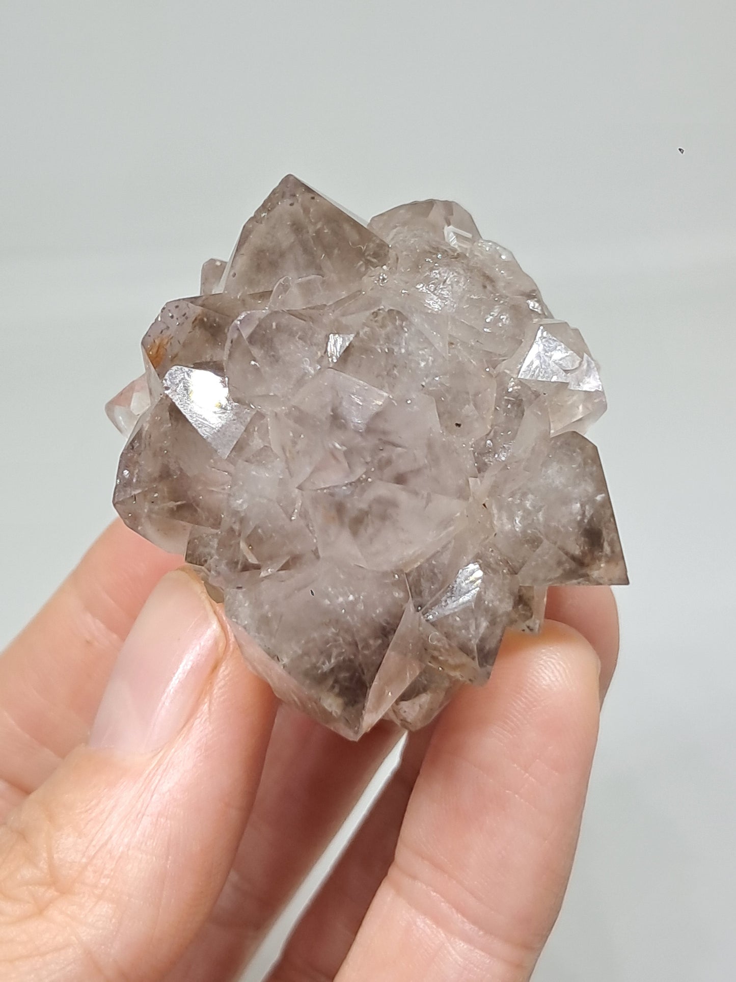 Smokey Amethyst Stalactite (Khadakwani) | Natural Crystal | Mineral Specimen #SA8