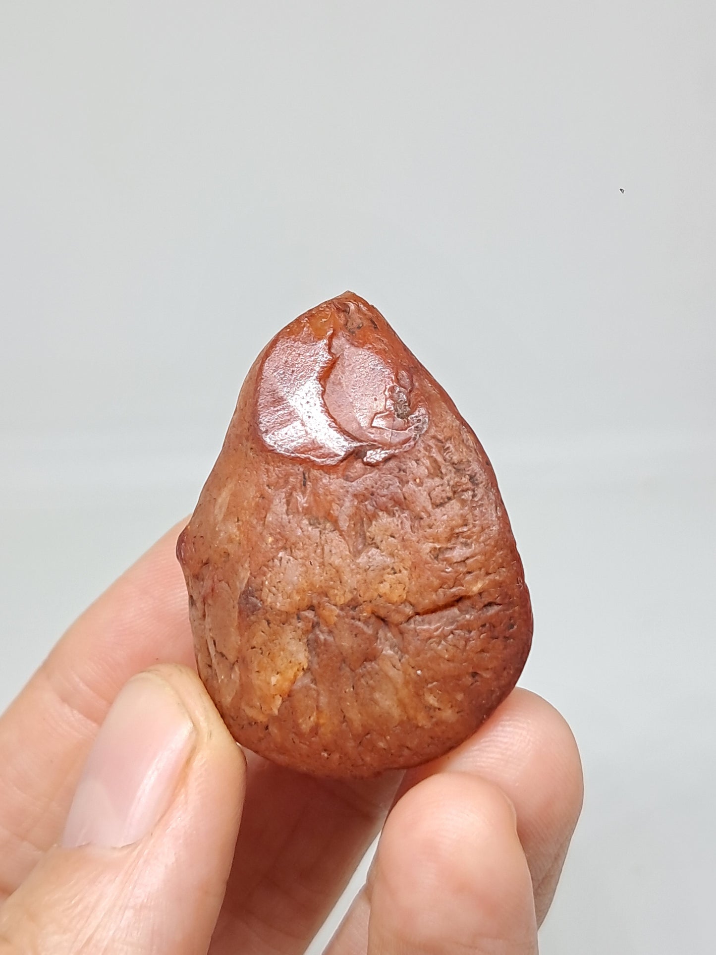 Rough Carnelian (India) Raw Stone | Natural Crystal | Mineral Specimen #CRN19