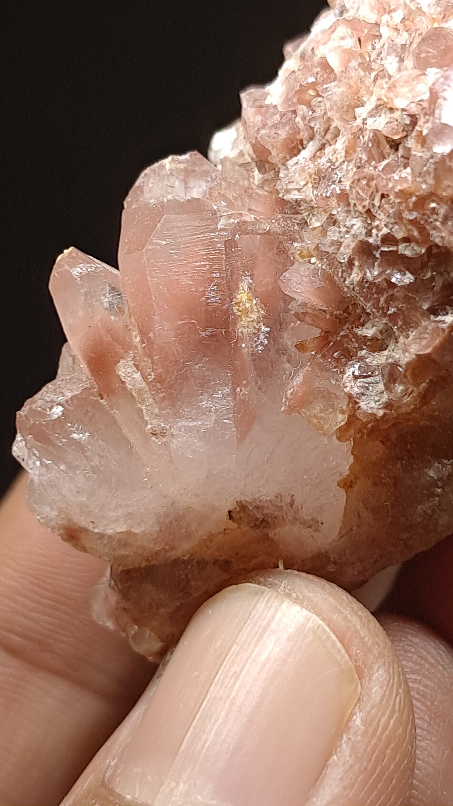 Jacinto de Compostela Quartz Cluster On Matrix | Natural Crystal | Mineral Specimen #JCQ10