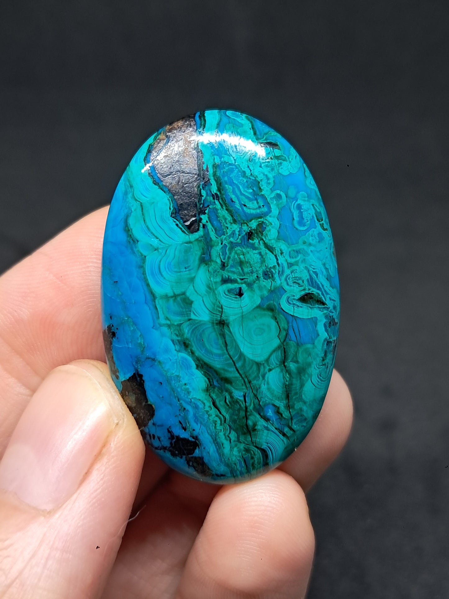 Shattuckite Palmstone | Polished Natural Stone | Good Quality