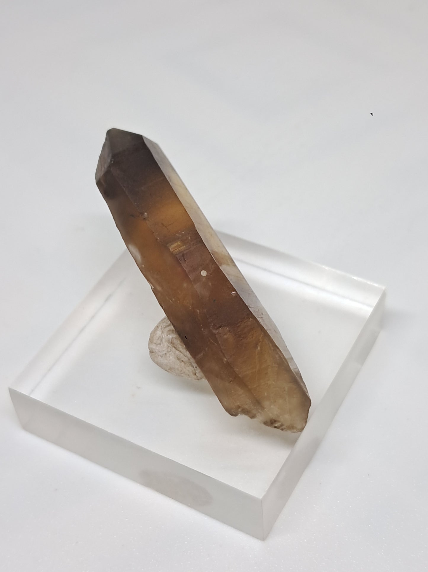Natural Citrine Crystal Point w/ Self-Healed Termination (Democratic Republic of Congo) #CTN30