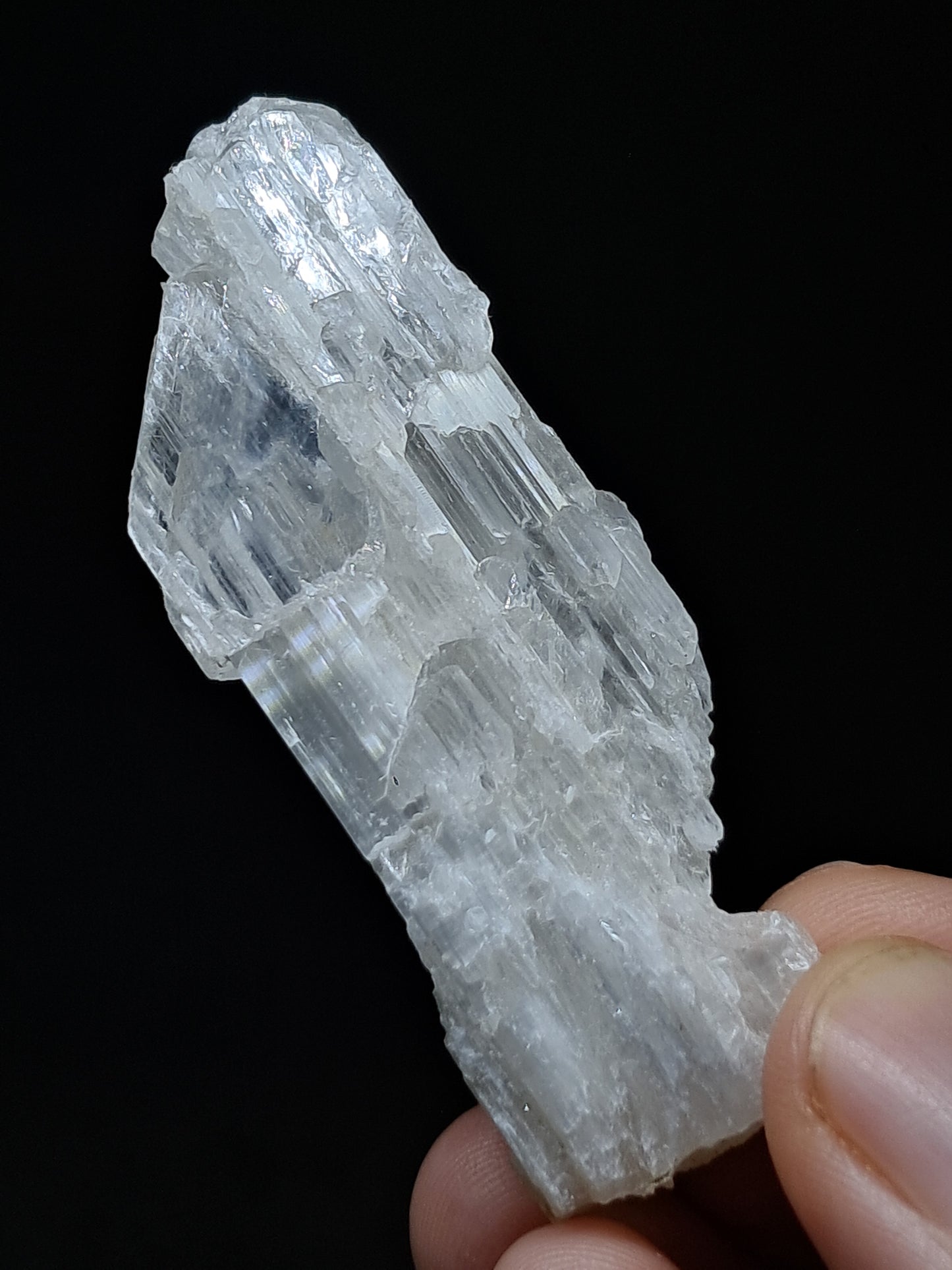 Satin Spar *Selenite* (India) Fibrous Gypsum | Mineral Specimen | Rough Crystal #SE4