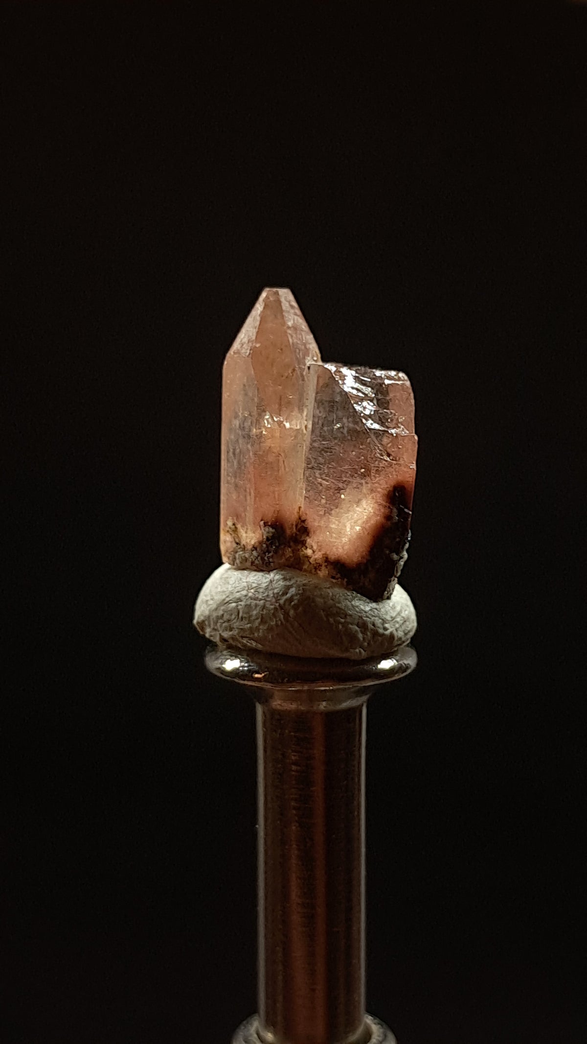Natural Topaz Mini Twin Crystals (Mexico) Champagne Colour | Rare Gemstone | Mineral Specimen #TPZ28
