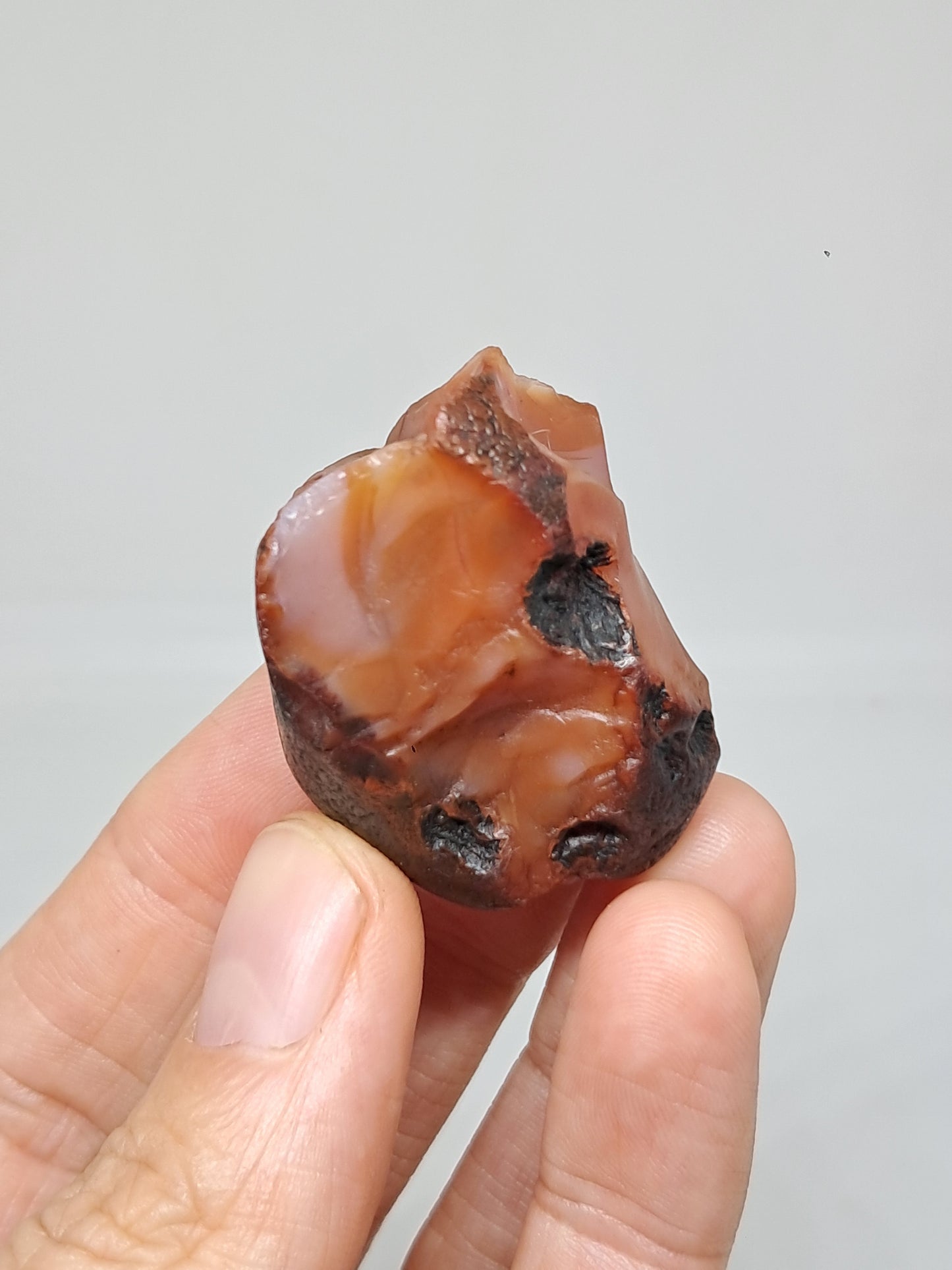Rough Carnelian (India) Raw Stone | Natural Crystal | Mineral Specimen #CRN15