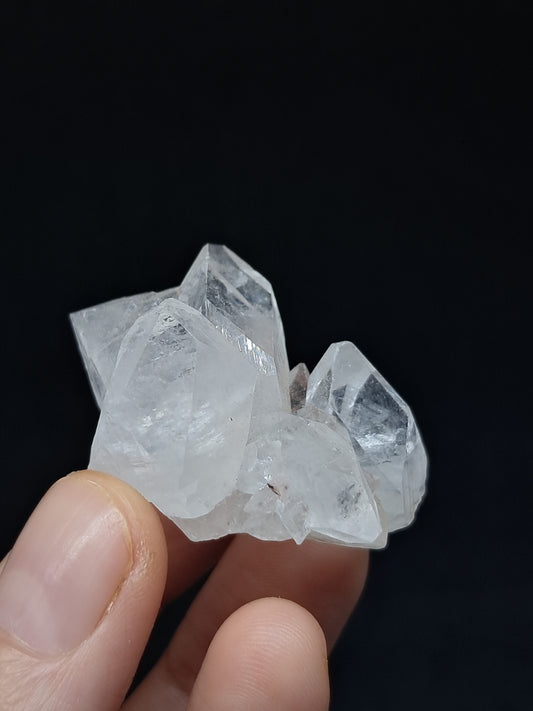 Clear Apophyllite Cluster (Ajanta) Natural Crystal | Mineral Specimen #AP49
