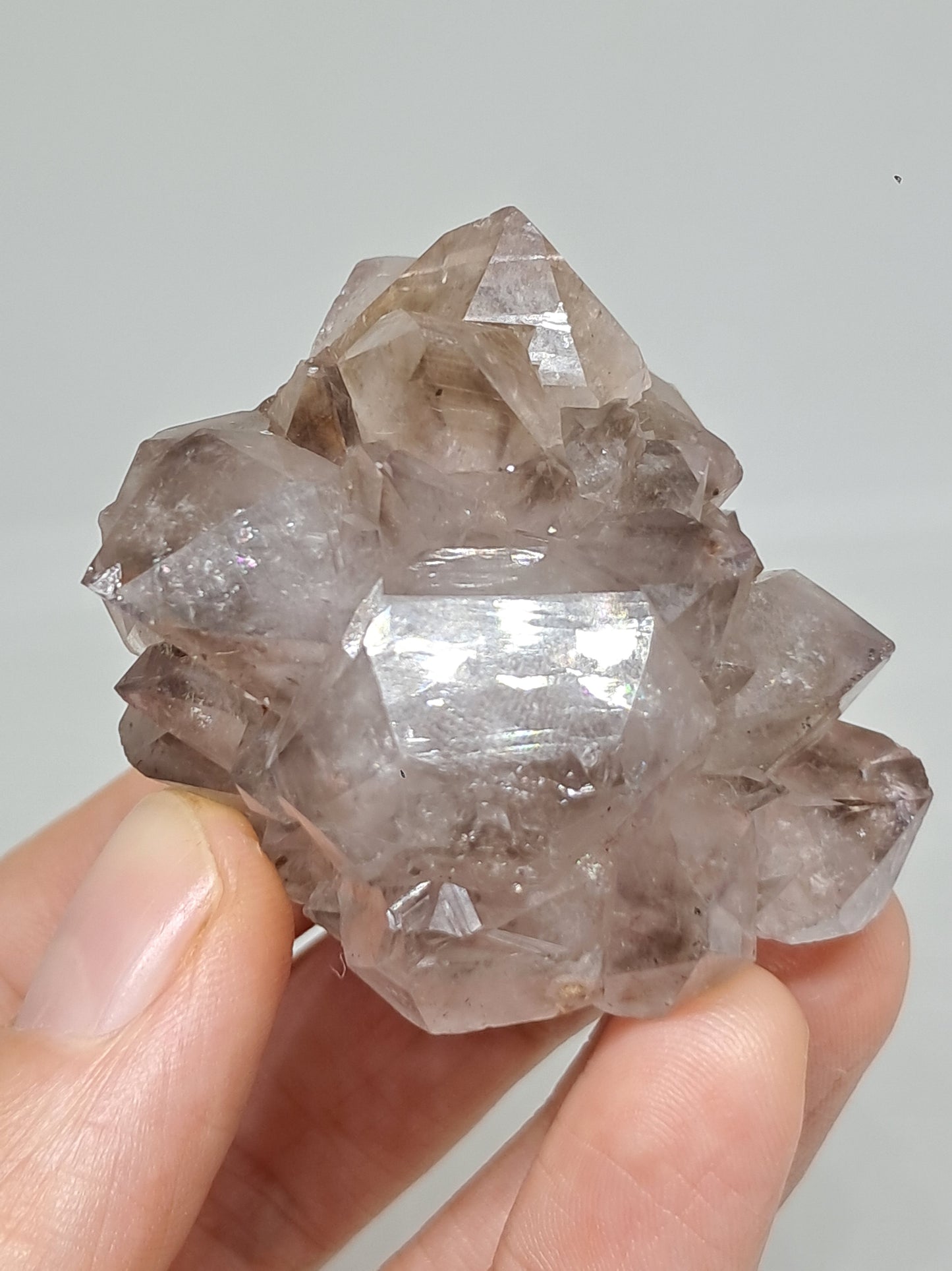 Smokey Amethyst Stalactite (Khadakwani) | Natural Crystal | Mineral Specimen #SA4