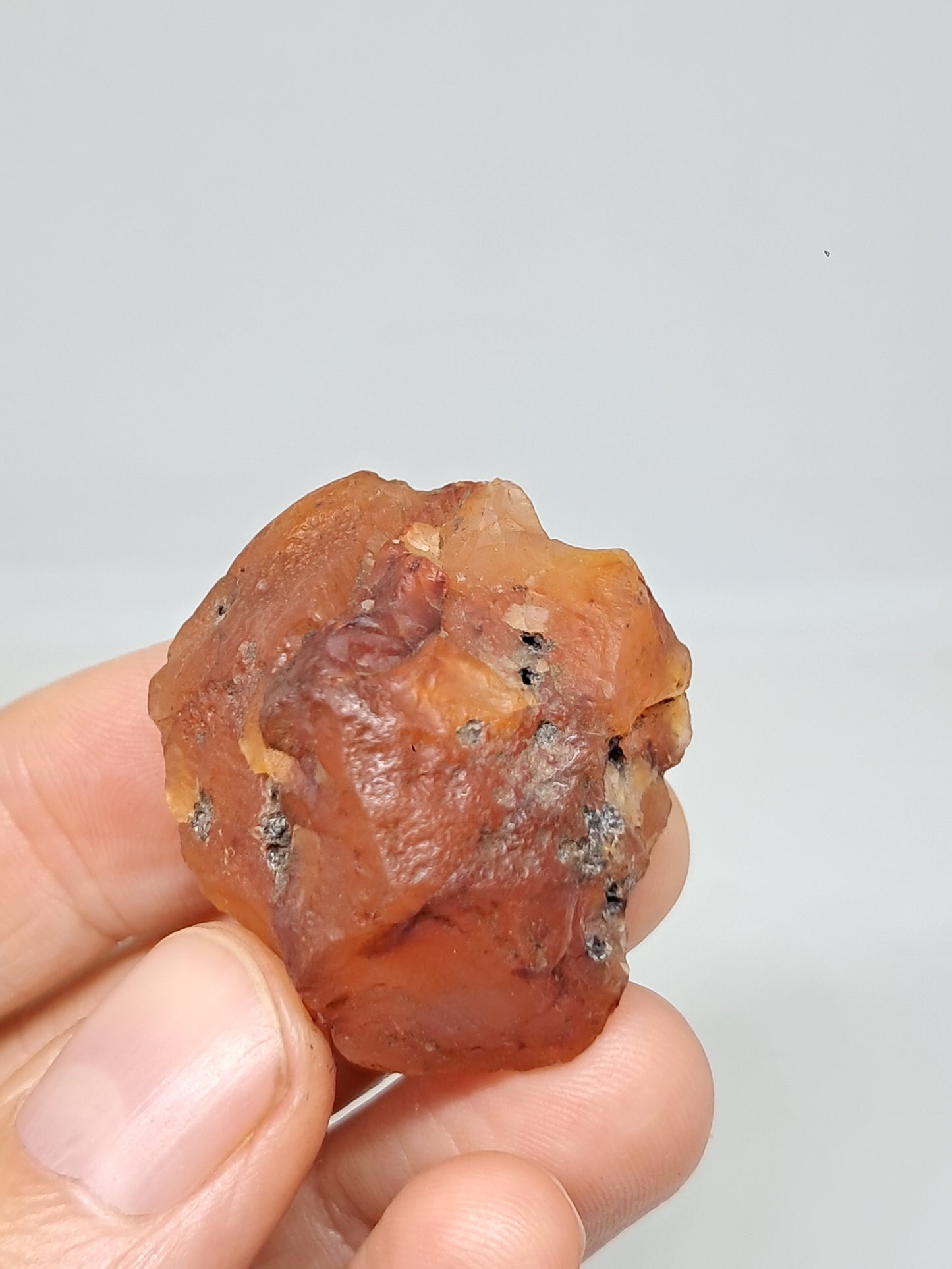 Rough Carnelian (India) Raw Stone | Natural Crystal | Mineral Specimen #CRN24
