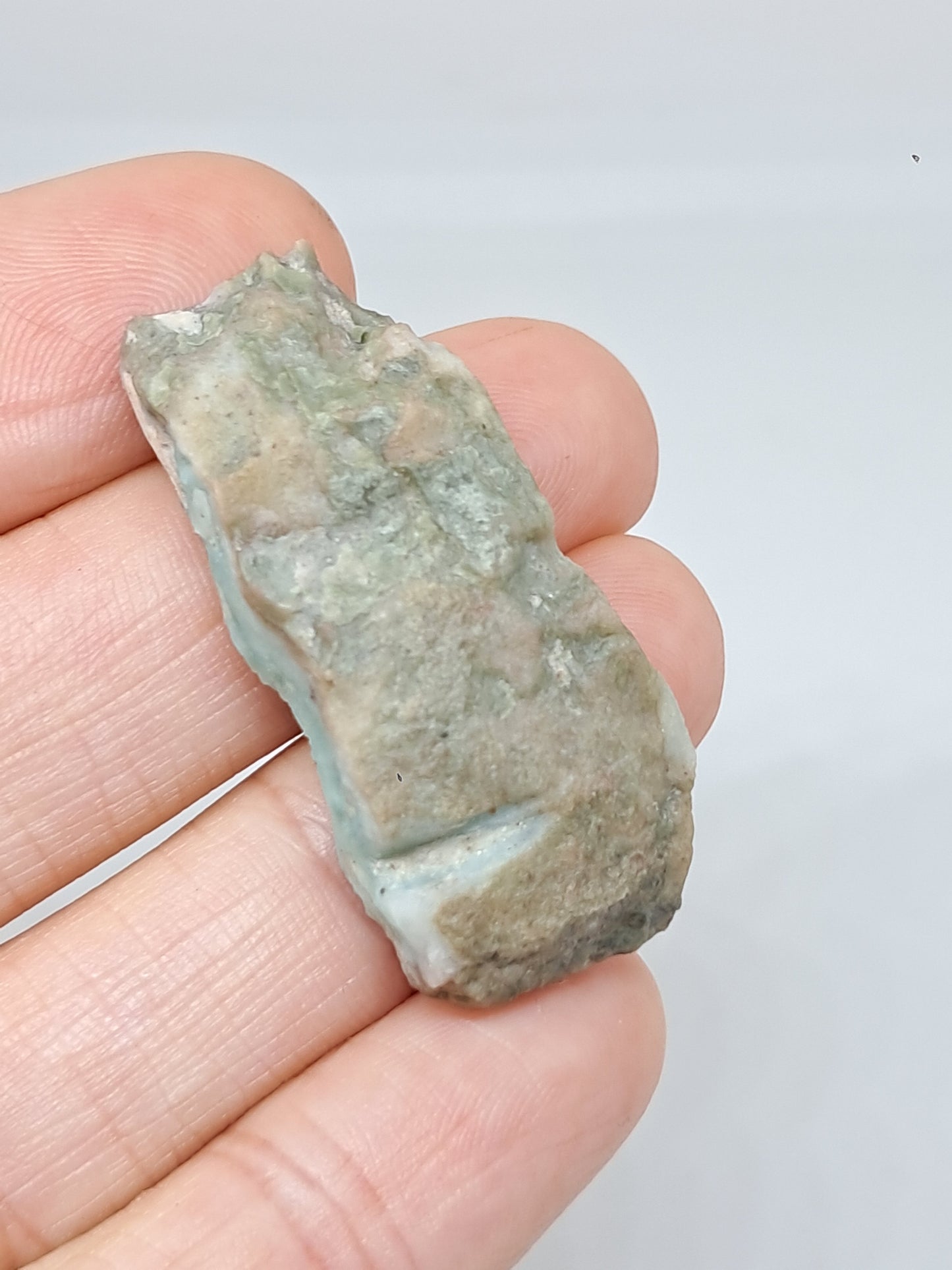 Larimar Chunk (Dominican Republic) Rough Stone | Natural Rock #LM27