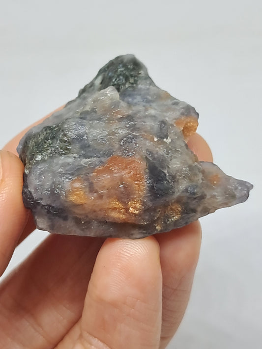 Sunstone w/ Iolite (Tamil Nadu) Rough Stone | Natural Crystal | Mineral Specimen #SI14