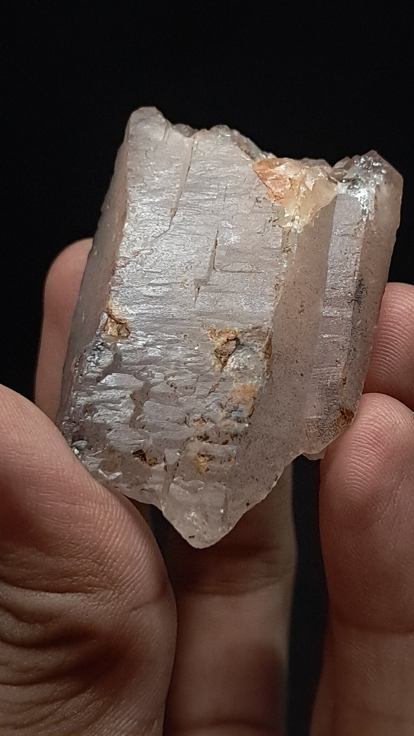 Elestial Smokey Quartz (Karur) Raw Natural Crystal Stone | Mineral Specimen #EQ17