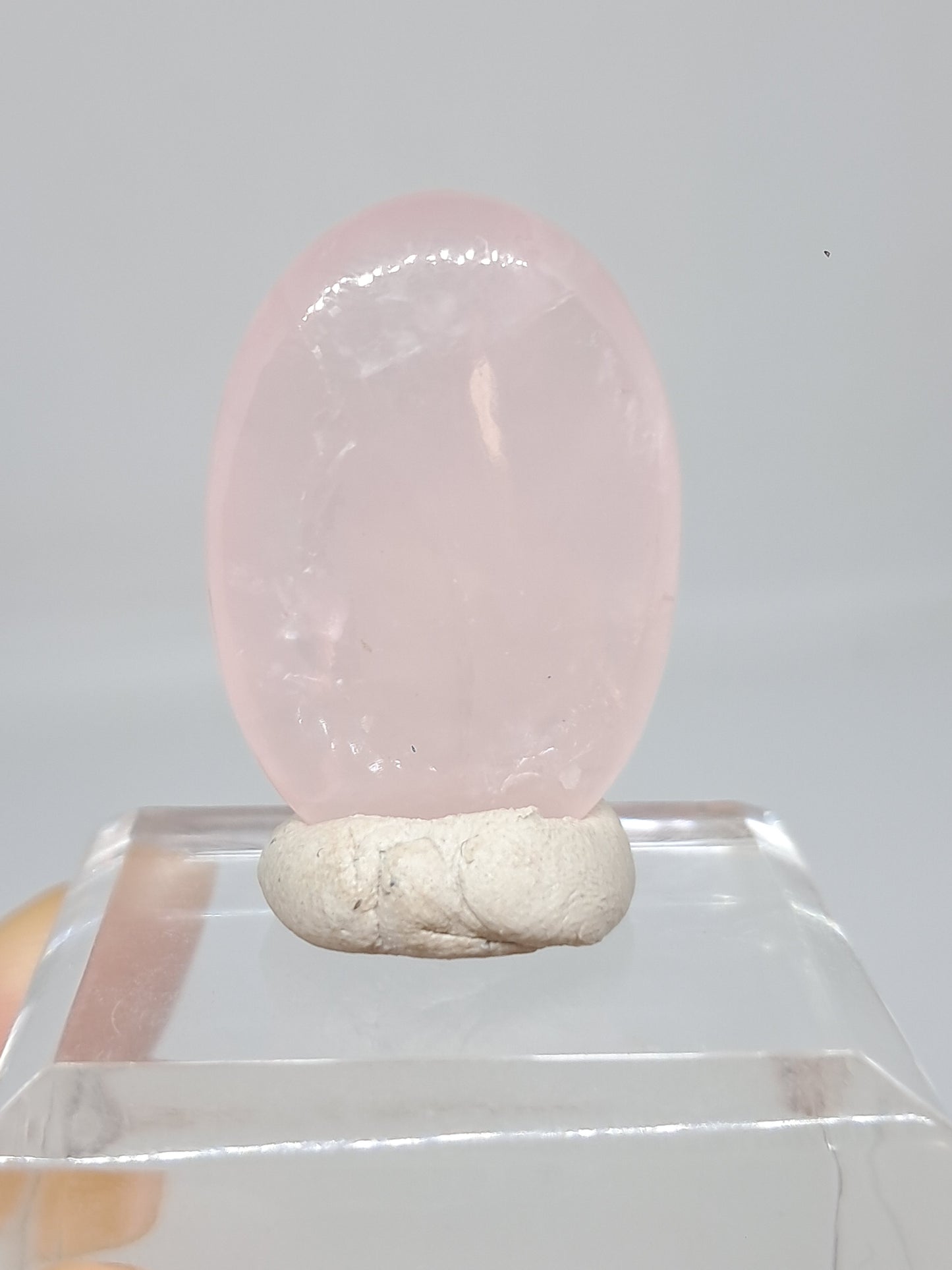 Cuarzo Rosa Palmstone | Piedra Pulida | Gema Natural