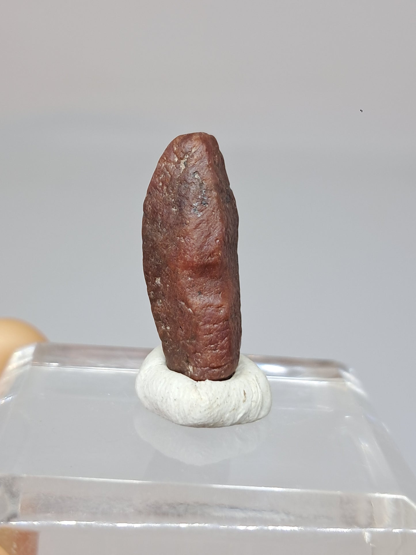 Cristal de rubí en bruto (Tamil Nadu) Piedra natural | Muestra mineral #RB31