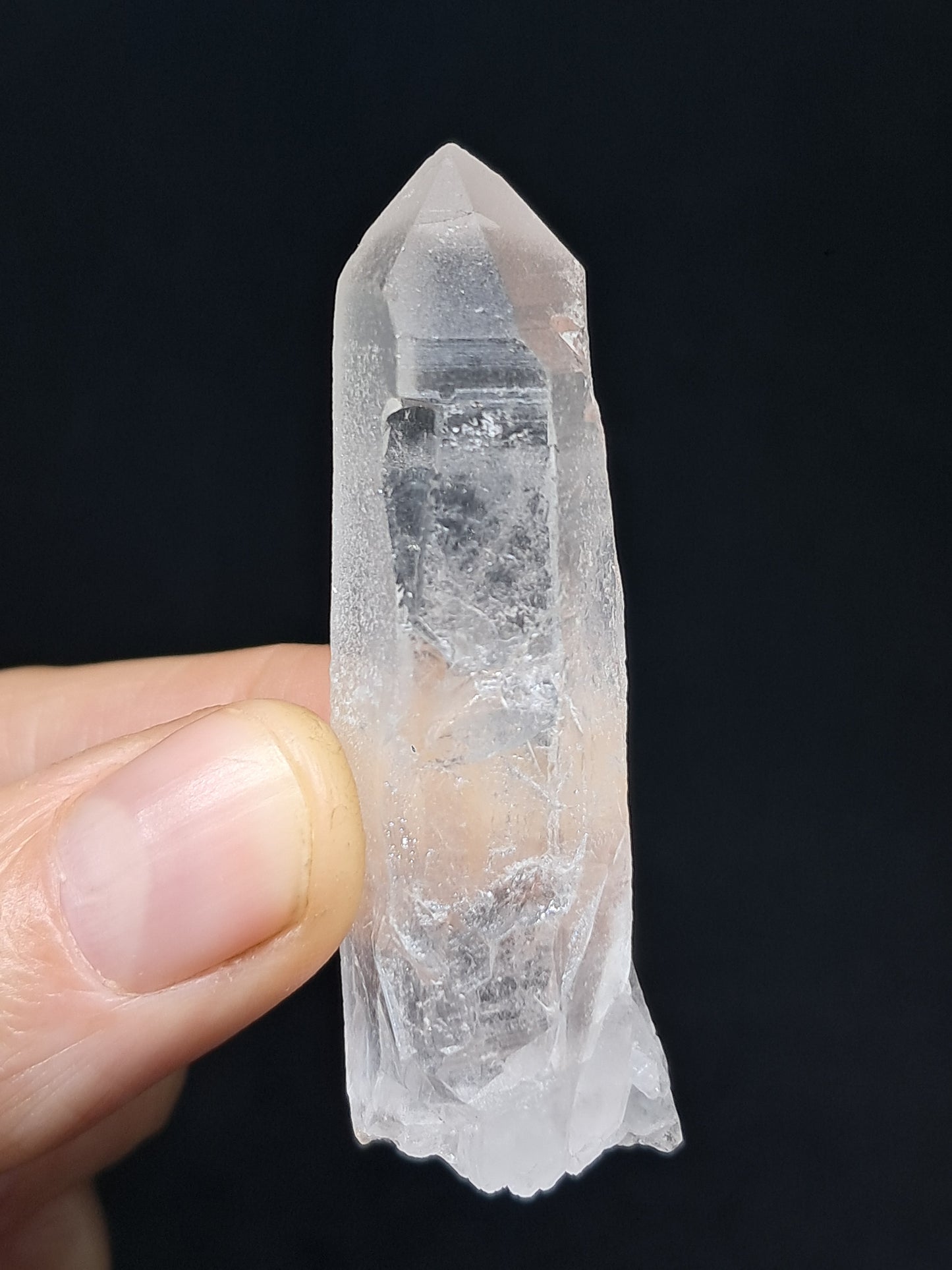 Himalayan Quartz Self-Healed Point | Natural Crystal | Mineral Specimen #CH65