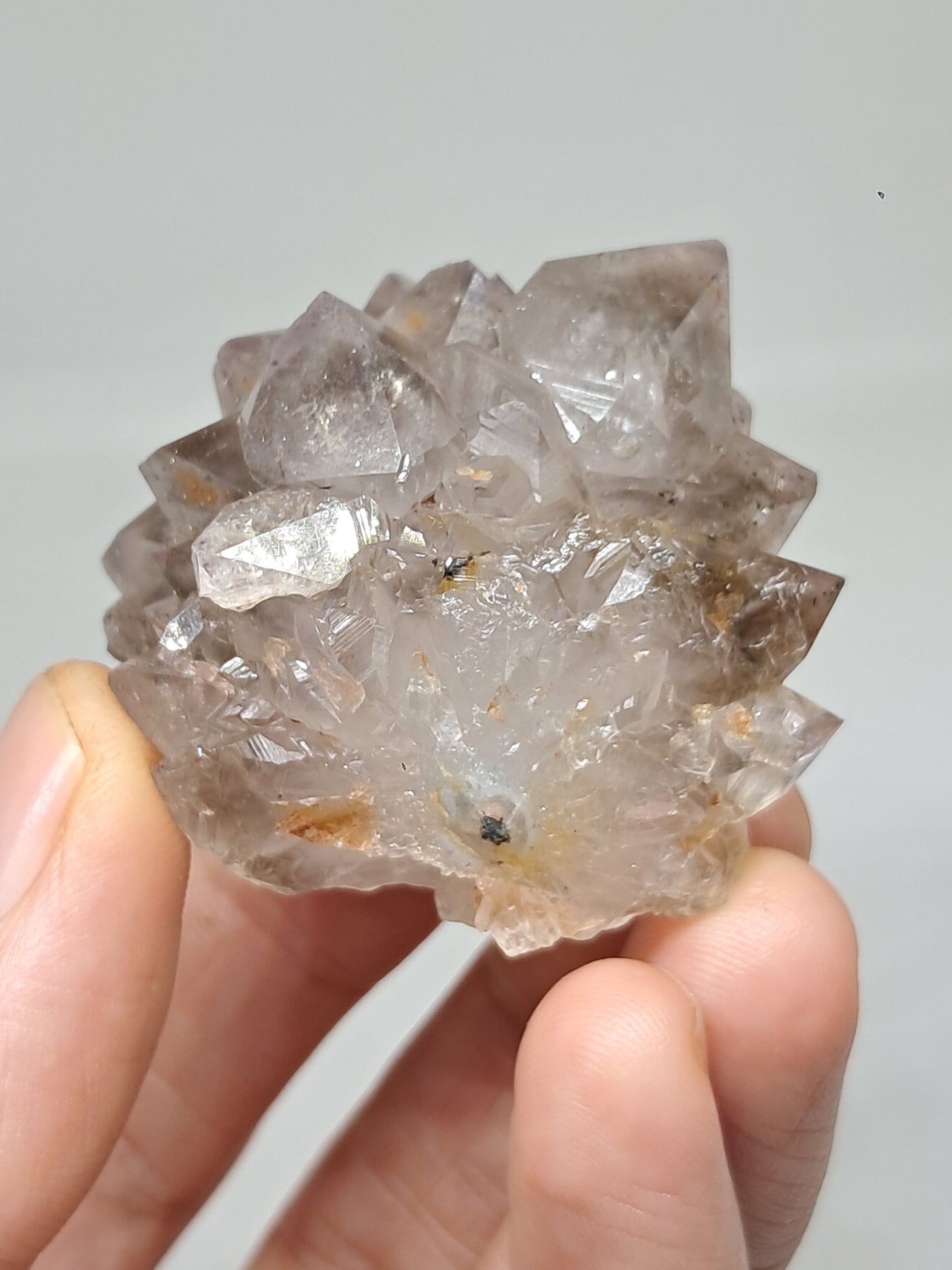 Smokey Amethyst Stalactite (Khadakwani) | Natural Crystal | Mineral Specimen #SA8