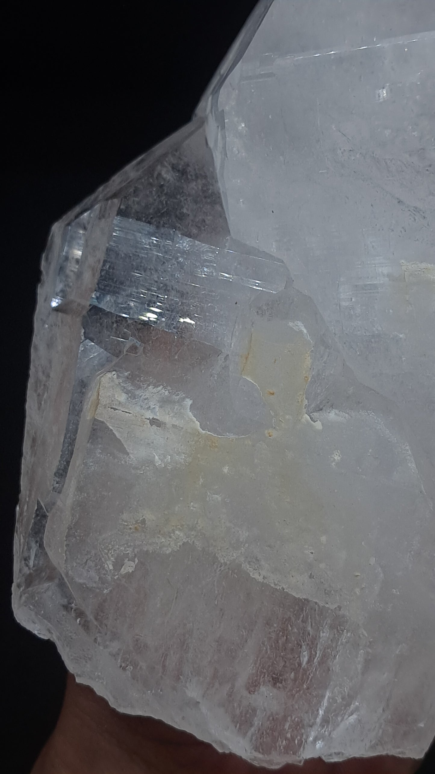 Himalayan Clear Quartz w/ Anatase *High Grade* 1.6 kg | Natural Crystal | Mineral Specimen #CH89