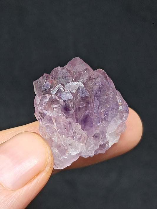 Amatista Elestial (Karur) | Cristal en bruto | Piedra Natural | Espécimen mineral #KA132