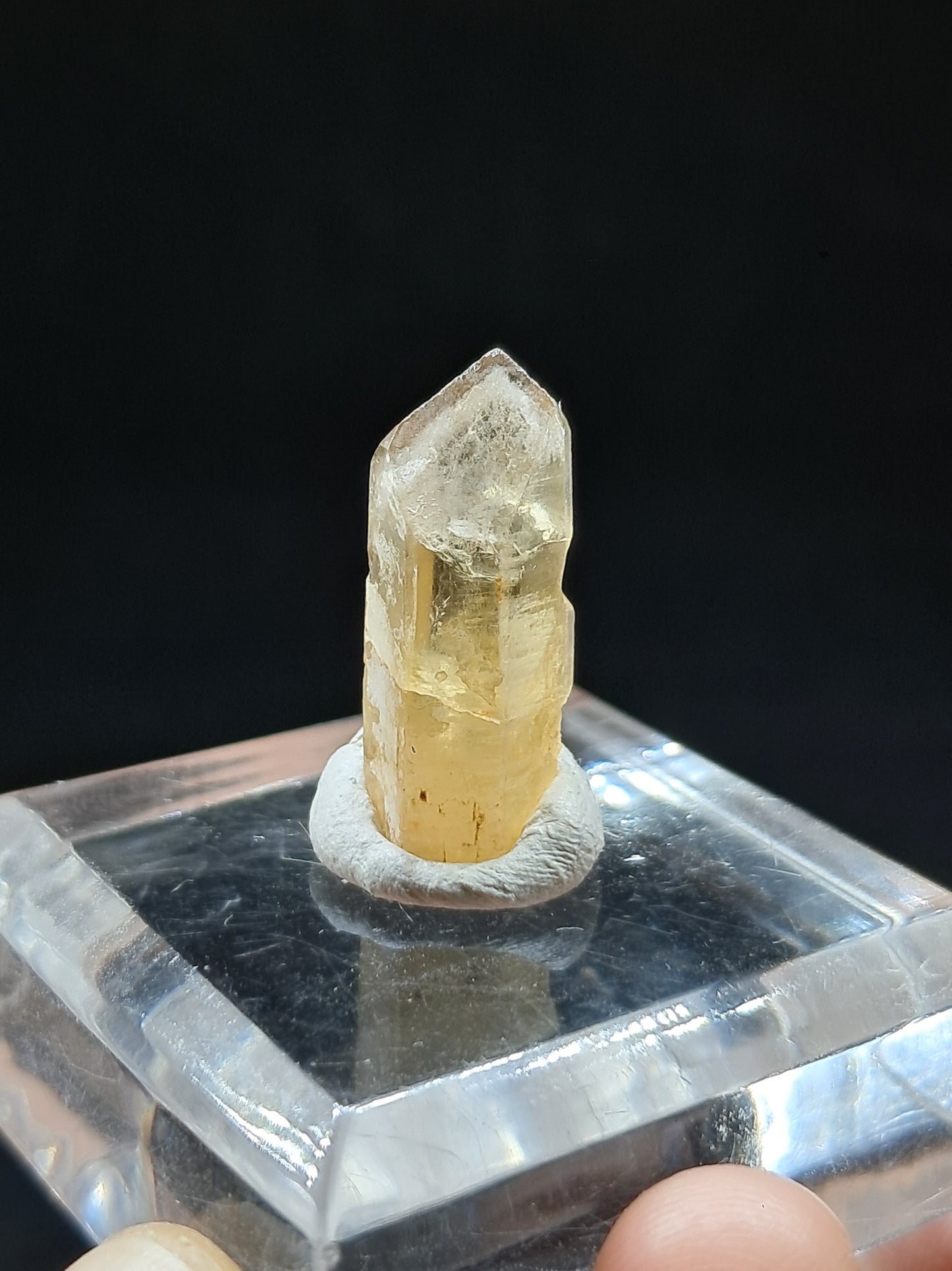 Natural Citrine Crystal w/ Phantom (Karur) | Natural Point | Mineral Specimen #CTN41