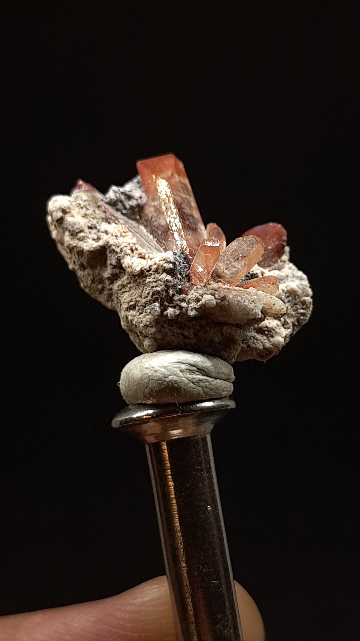 Natural Topaz Crystal Cluster (Mexico) Champagne Colour | Rare Gemstone | Mineral Specimen #TPZ37
