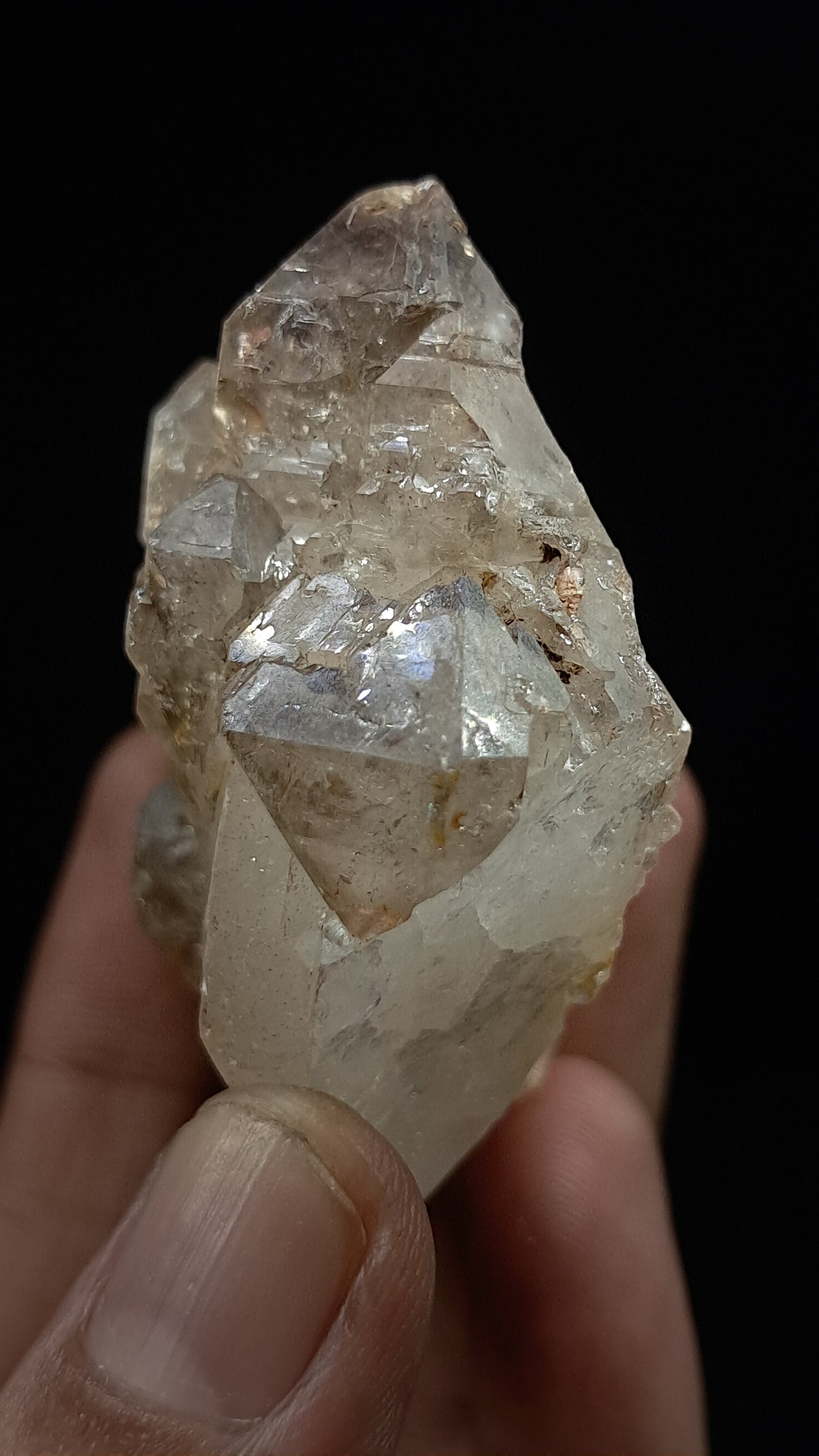 Elestial Smokey Quartz (Karur) Raw Natural Crystal Stone | Mineral Specimen #EQ15