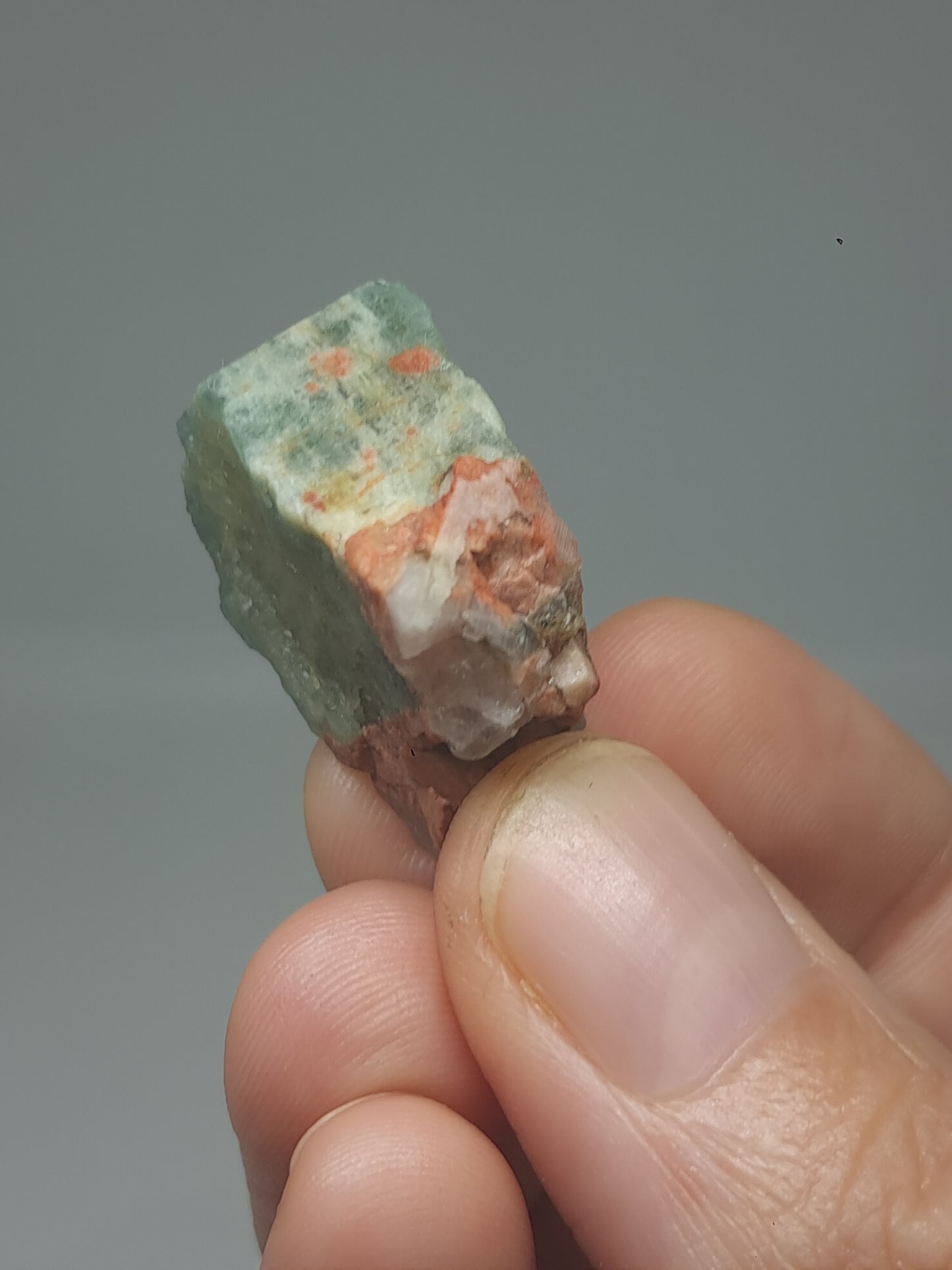 Aquamarine on Matrix (Karur) Rough Natural Crystal | Mineral Specimen #AQM49