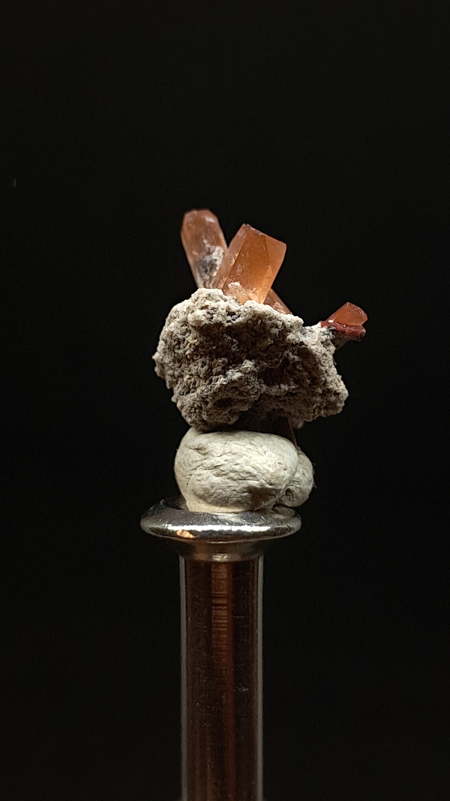 Natural Topaz Crystal Cluster (Mexico) Champagne Colour | Rare Gemstone | Mineral Specimen #TPZ35