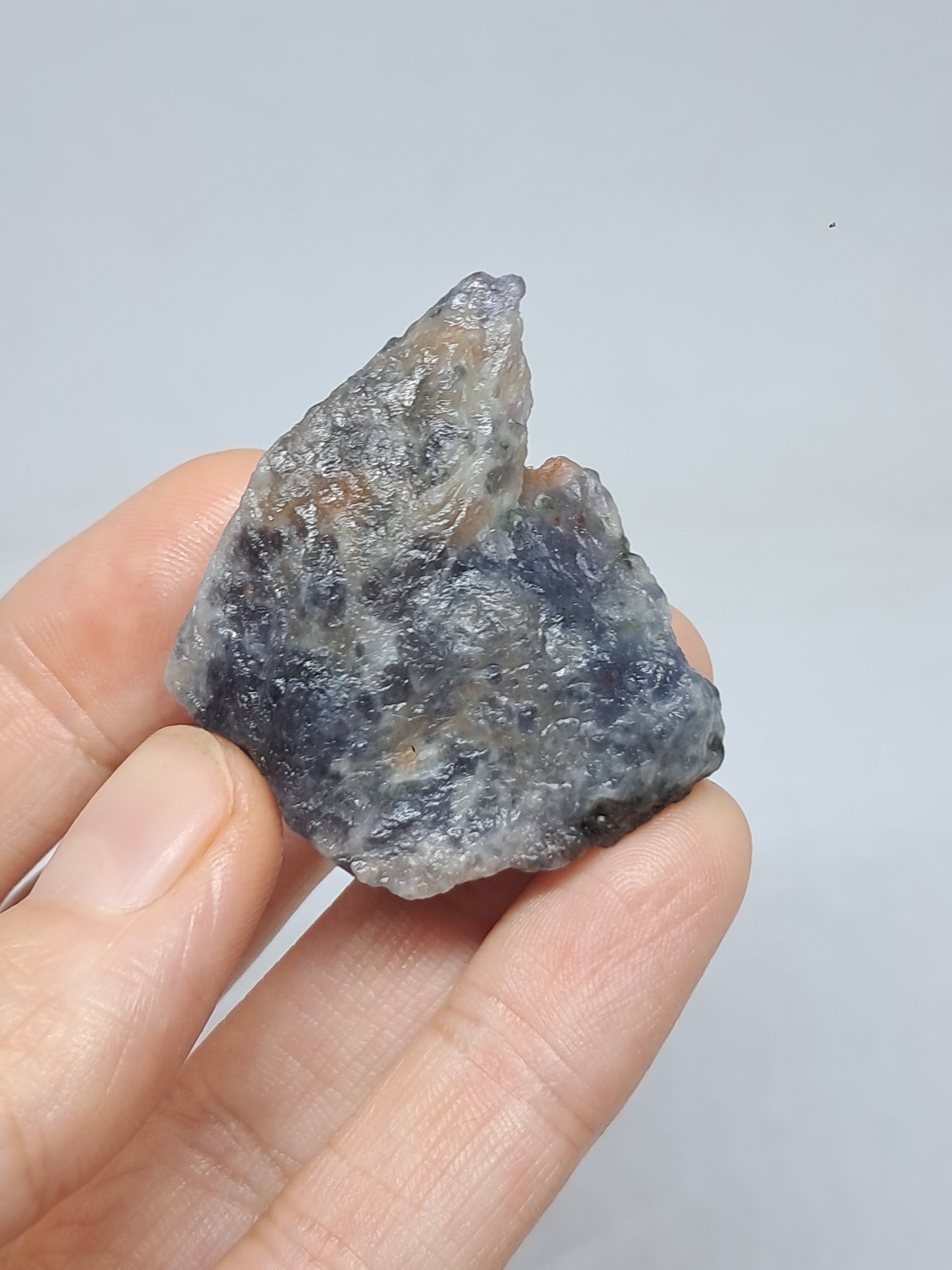 Sunstone w/ Iolite (Tamil Nadu) Rough Stone | Natural Crystal | Mineral Specimen #SI14
