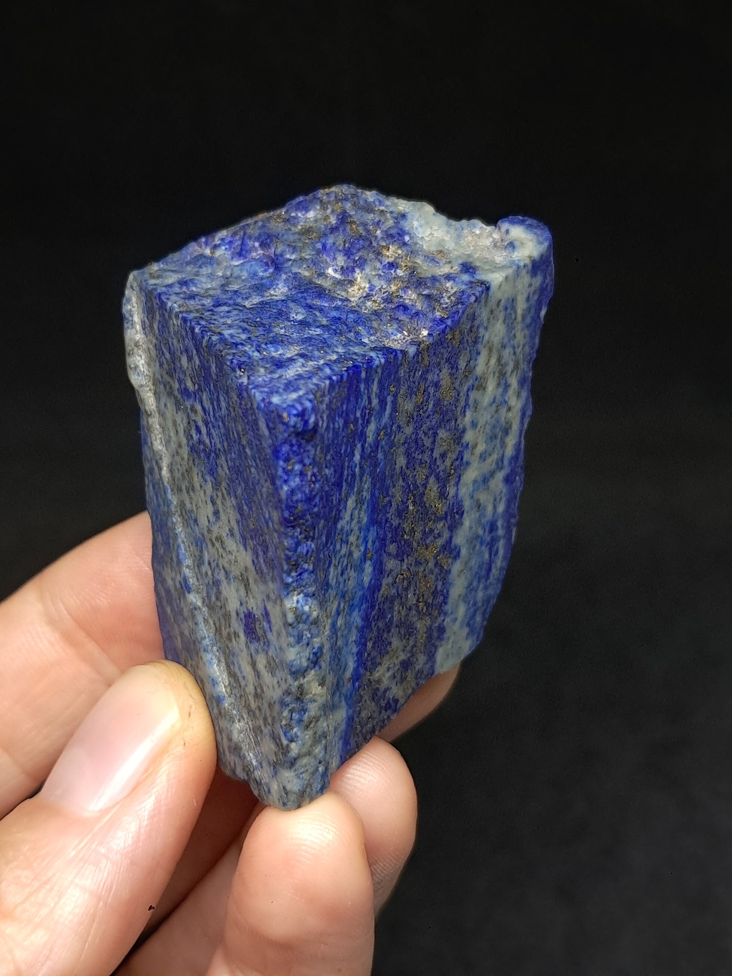Slice of Lapislazuli (Afghanistan) Rough Natural Stone #LZ3