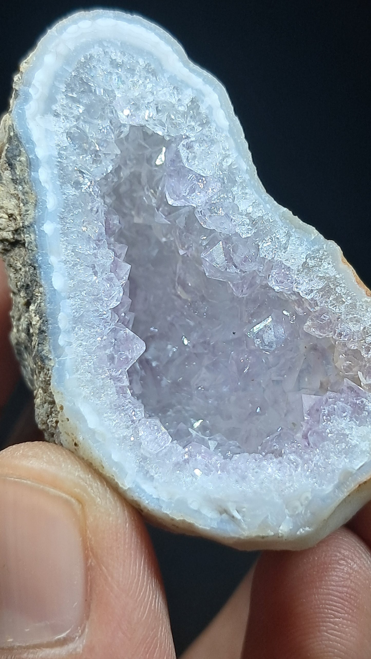 Amethyst Geode (Ajanta) | Deep Cavity | Natural Crystal | Rough Stone #GD32