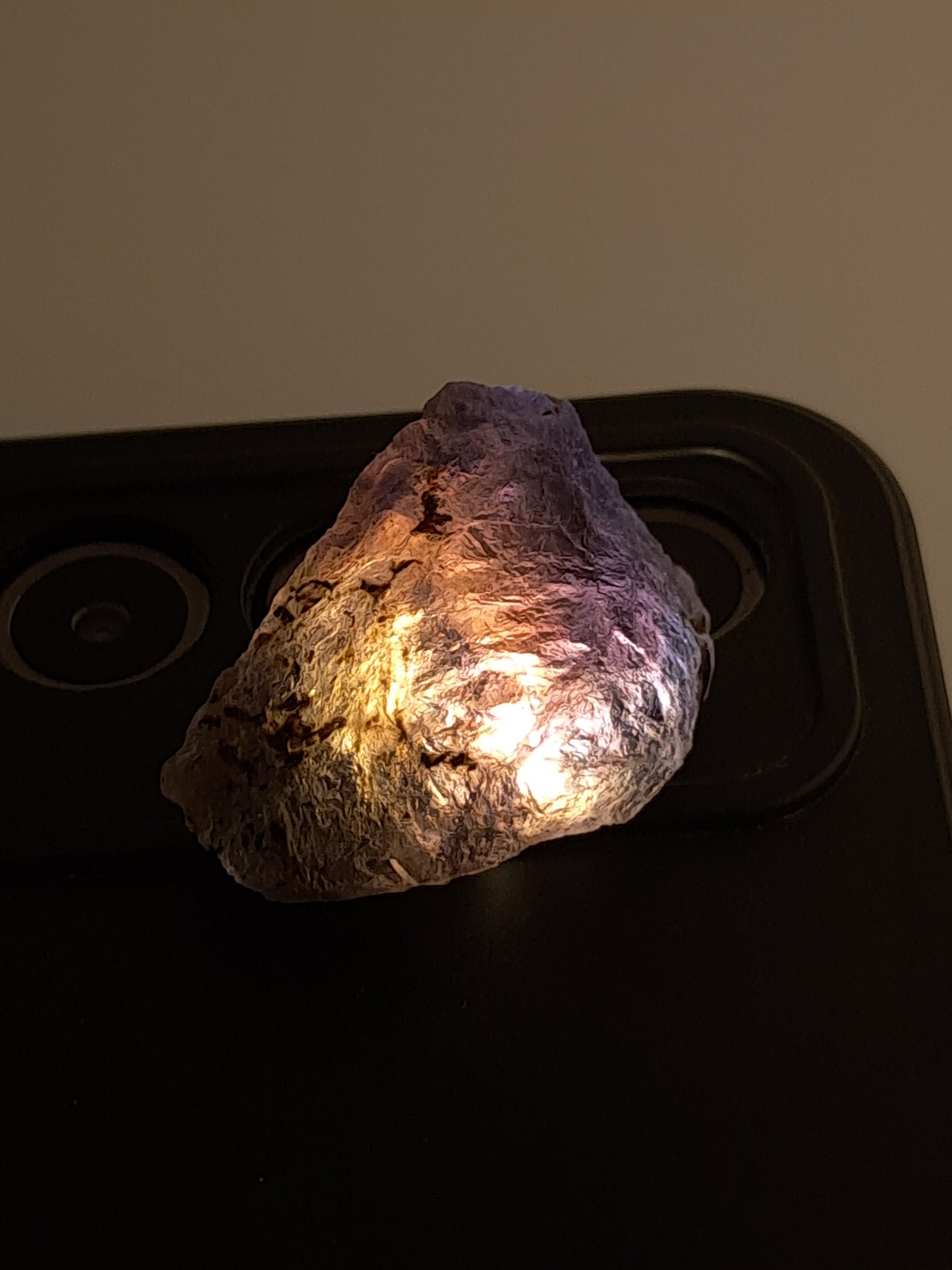 Rough Iolite Crystal w/ Hematite Inclusions (Karur) *Gem Quality* Cordierite | Excelent Pleochroism | Mineral Specimen #IO5